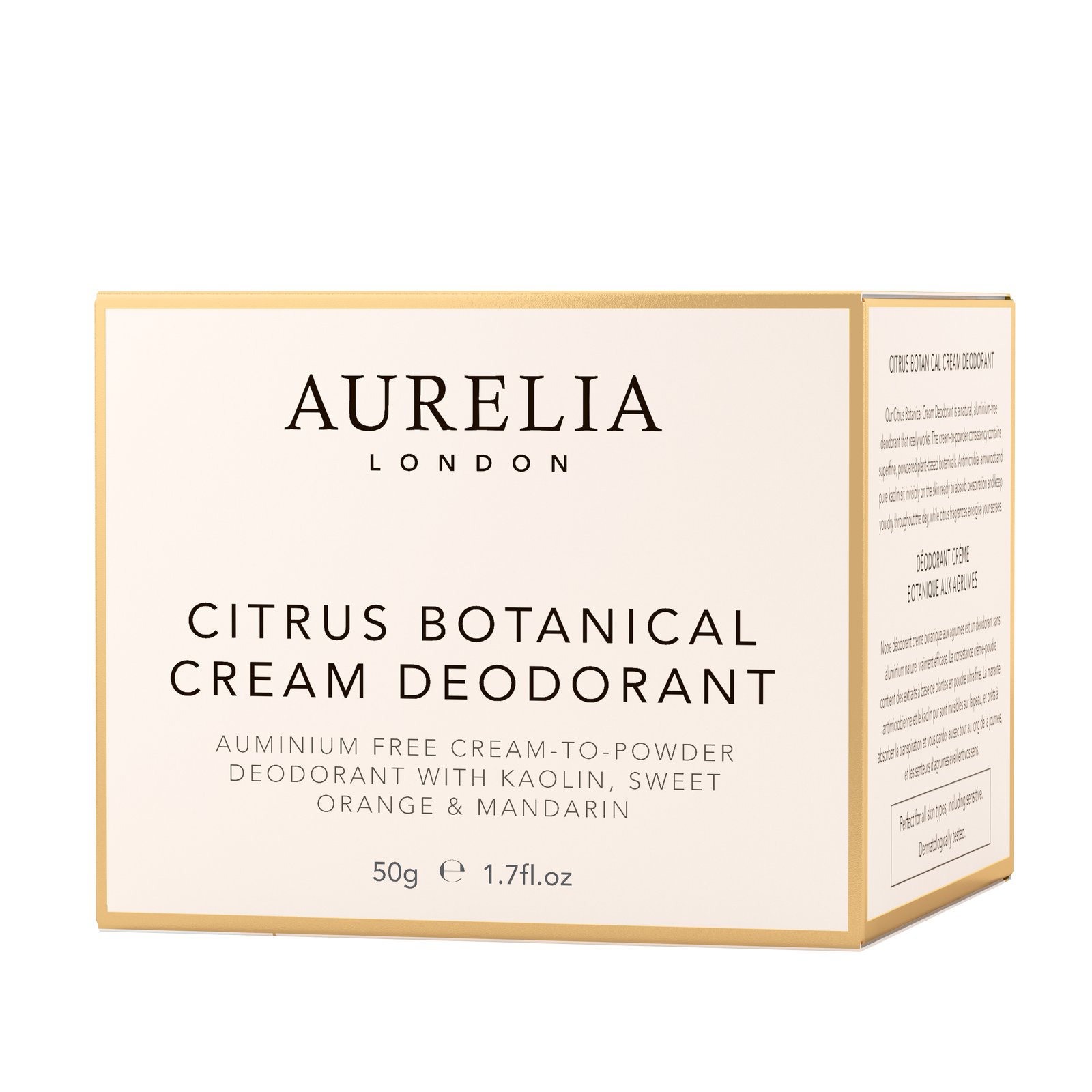 AURELIA LONDON Citrus Botanical Cream Deodorant 50 g