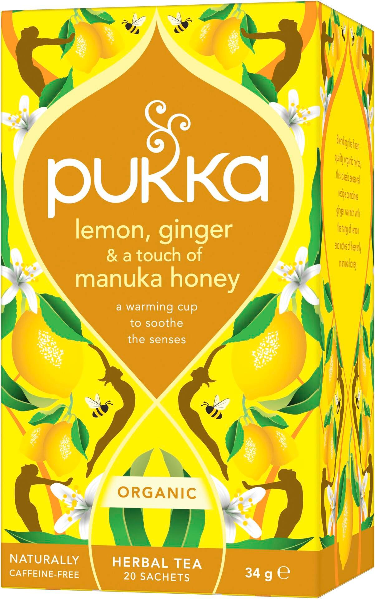 Pukka Örtte Lemon, Ginger & Manuka Honey 20 st