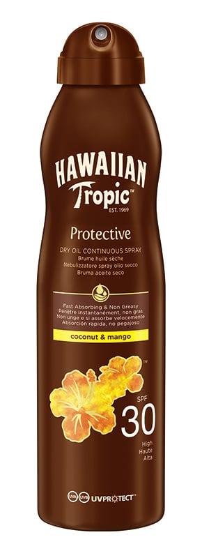 Hawaiian Tropic Dry Oil Coco & Mango C-Spray SPF30 180 ml