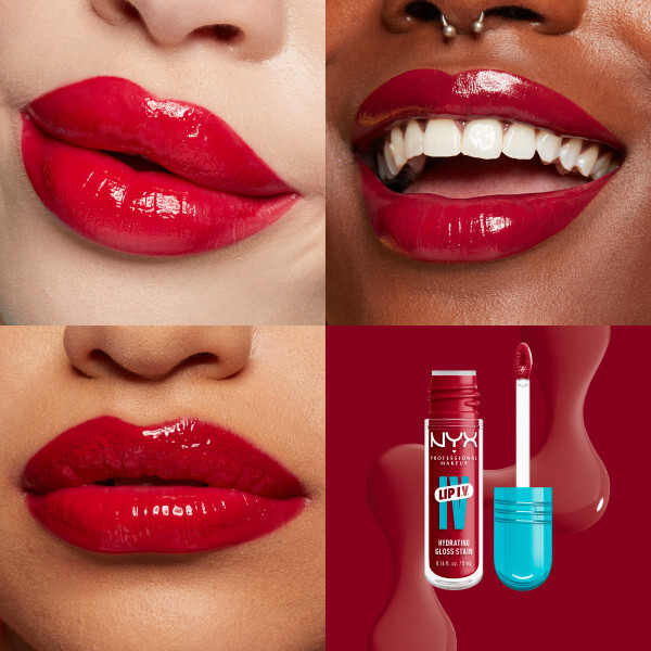 NYX Professional Makeup Lip I.V. Hydrating Gloss Stain 11 Redy-Y. Set. Wet! 5 ml