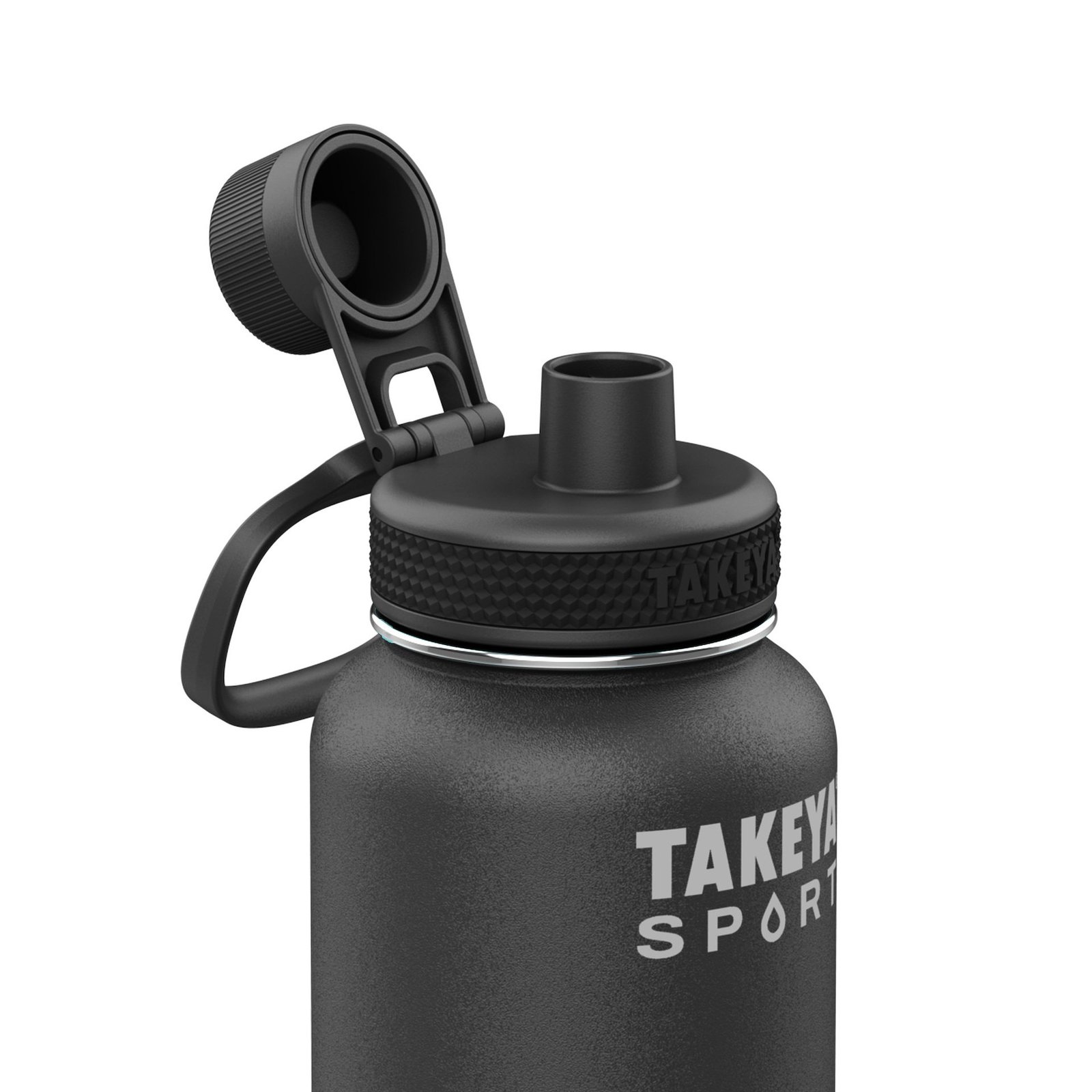 TAKEYA Sport Copper Insulated Bottle Grand Slam Black 1200 ml