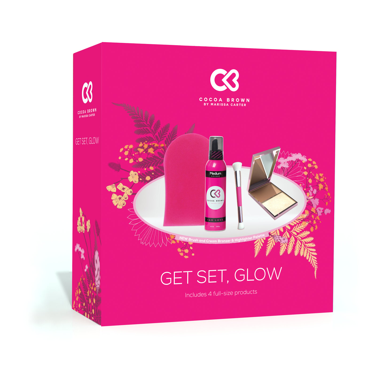 Cocoa Brown Get Set Glow Giftset