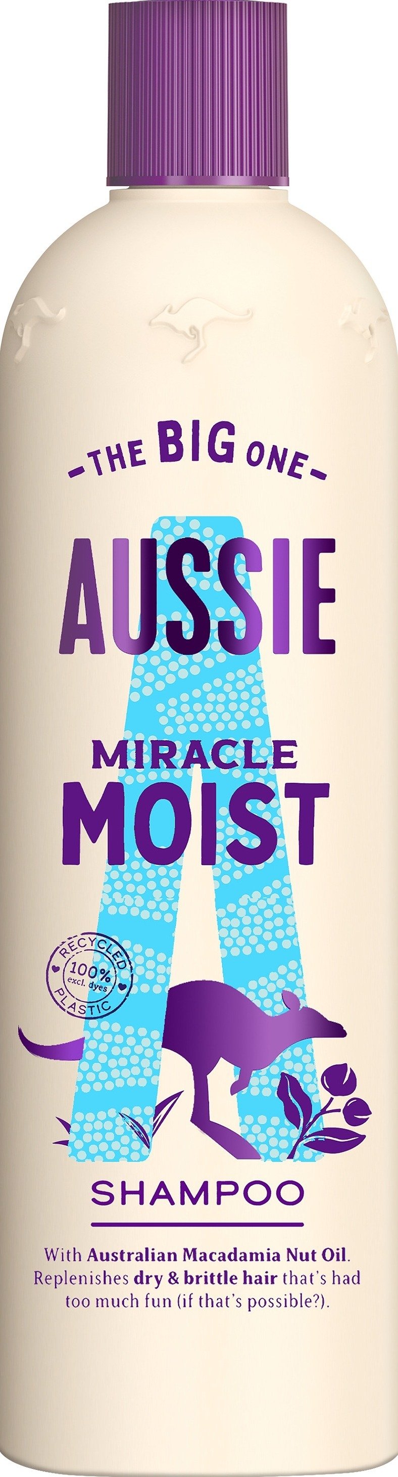 Aussie Miracle Moist Shampoo Fuktgivande schampo 500 ml