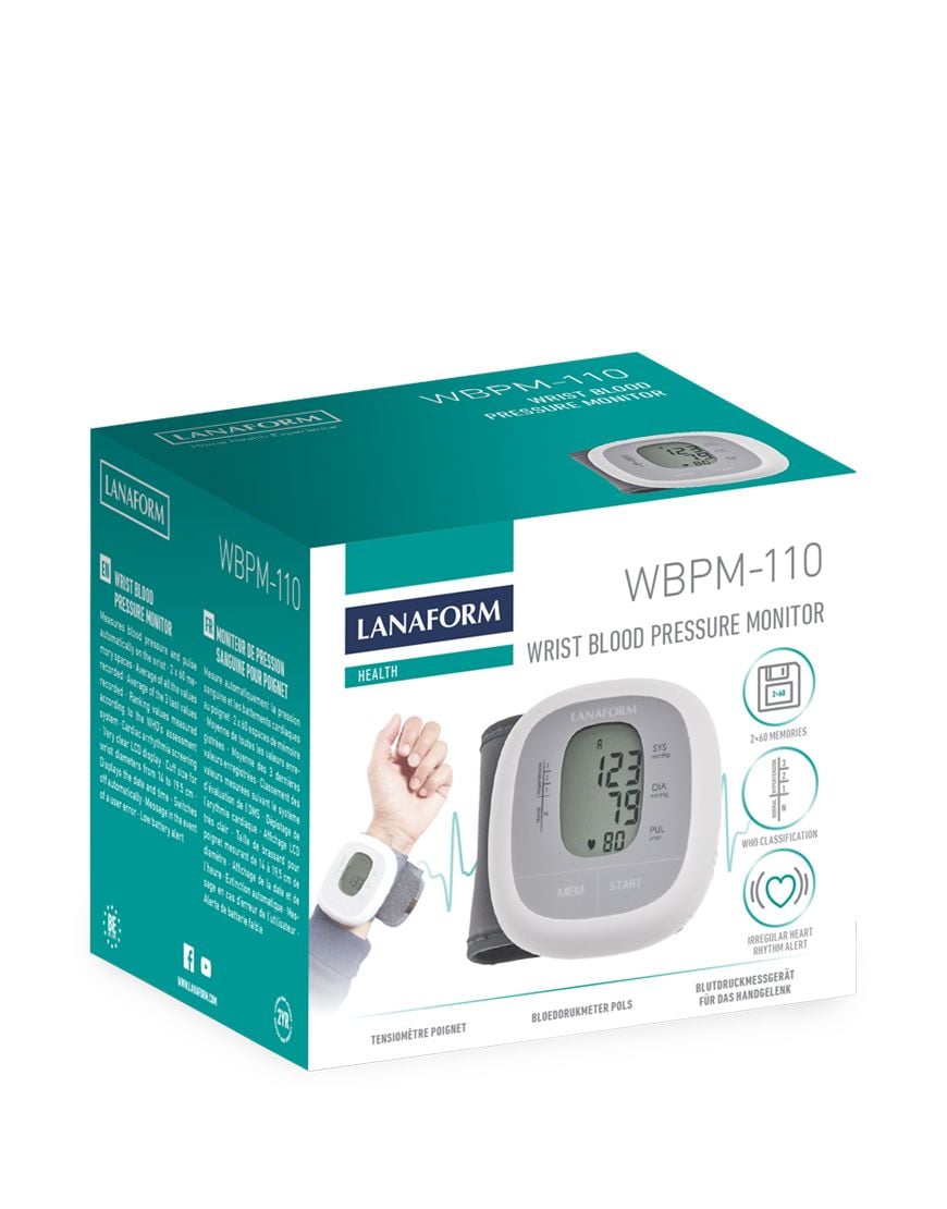 Lanaform WBPM-110 Blodtrycksmätare för handled