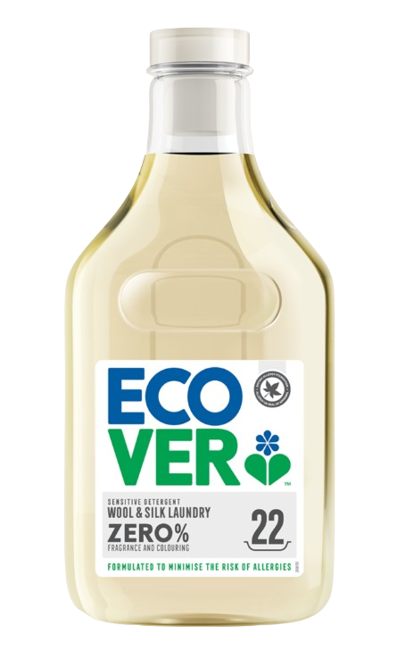 Ecover Flytande Tvättmedel Fintvätt Silke & Ull Zero 1000 ml