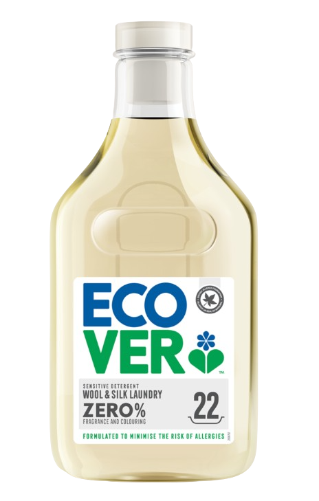 Ecover Flytande Tvättmedel Fintvätt Silke & Ull Zero 1000 ml