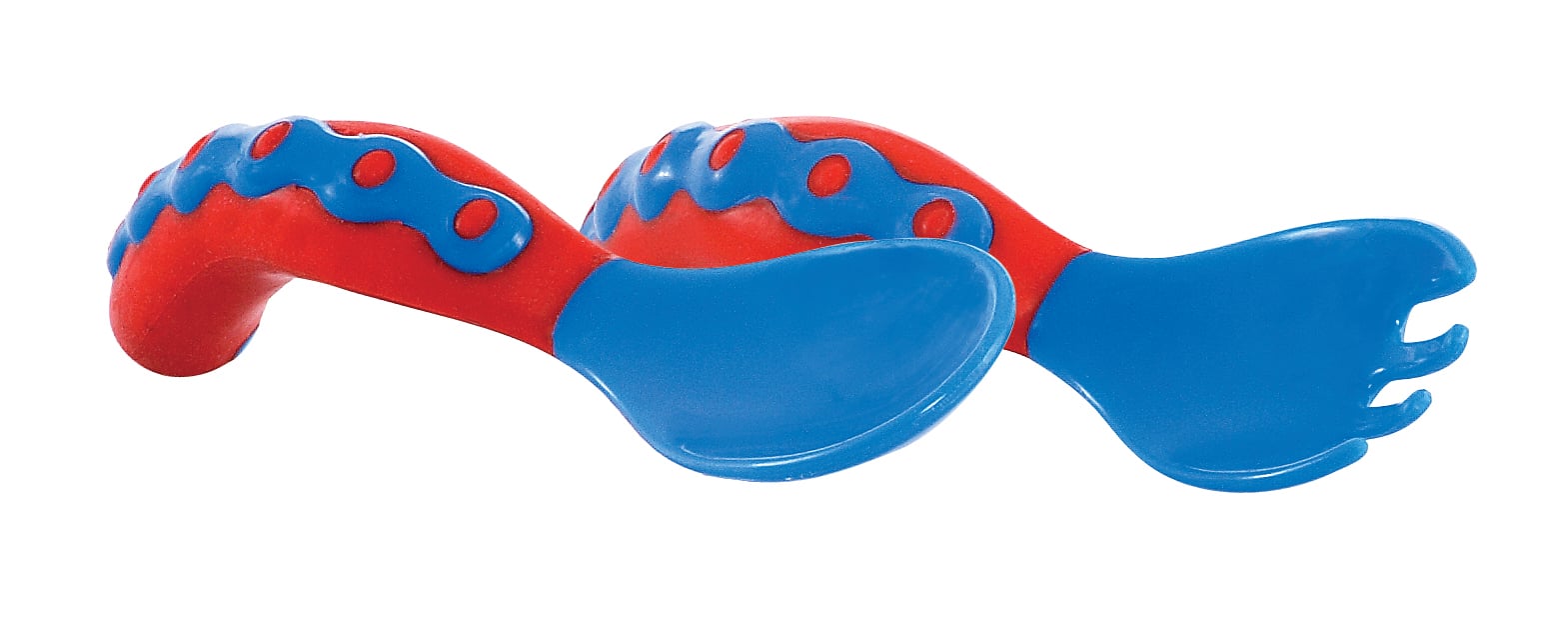 Nuby Starter Spoon & Fork 9m+Blue/Red 1 st