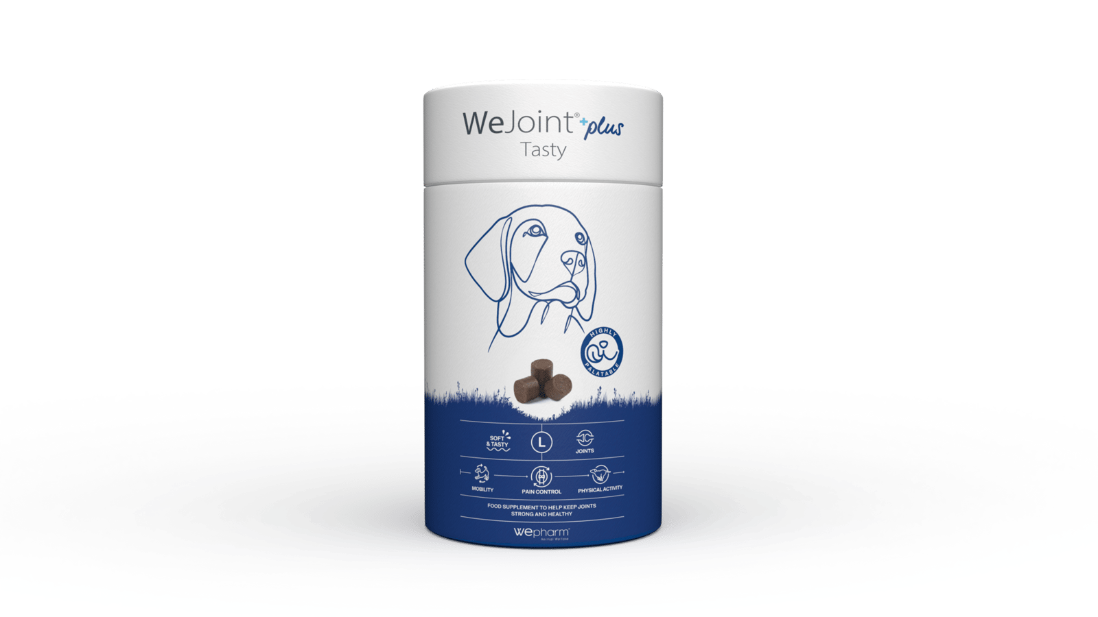 Wepharm WeJoint+ för stora hundar Tasty Large Soft-Chews 30st