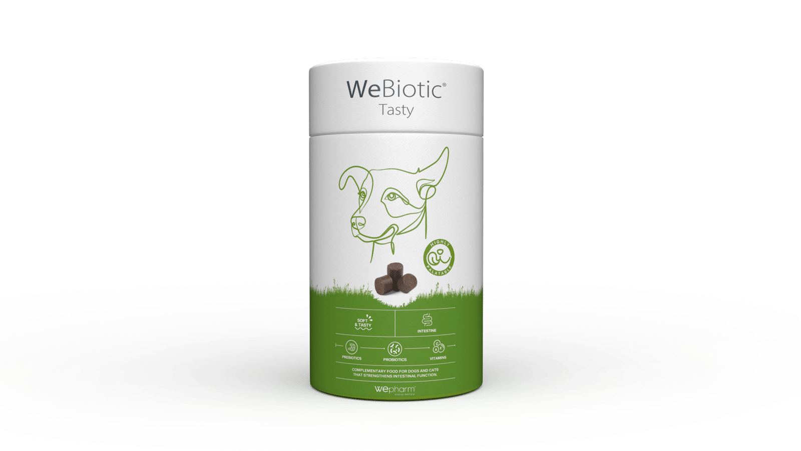 Wepharm WeBiotic för hund och katt Tasty Soft-Chews 30st