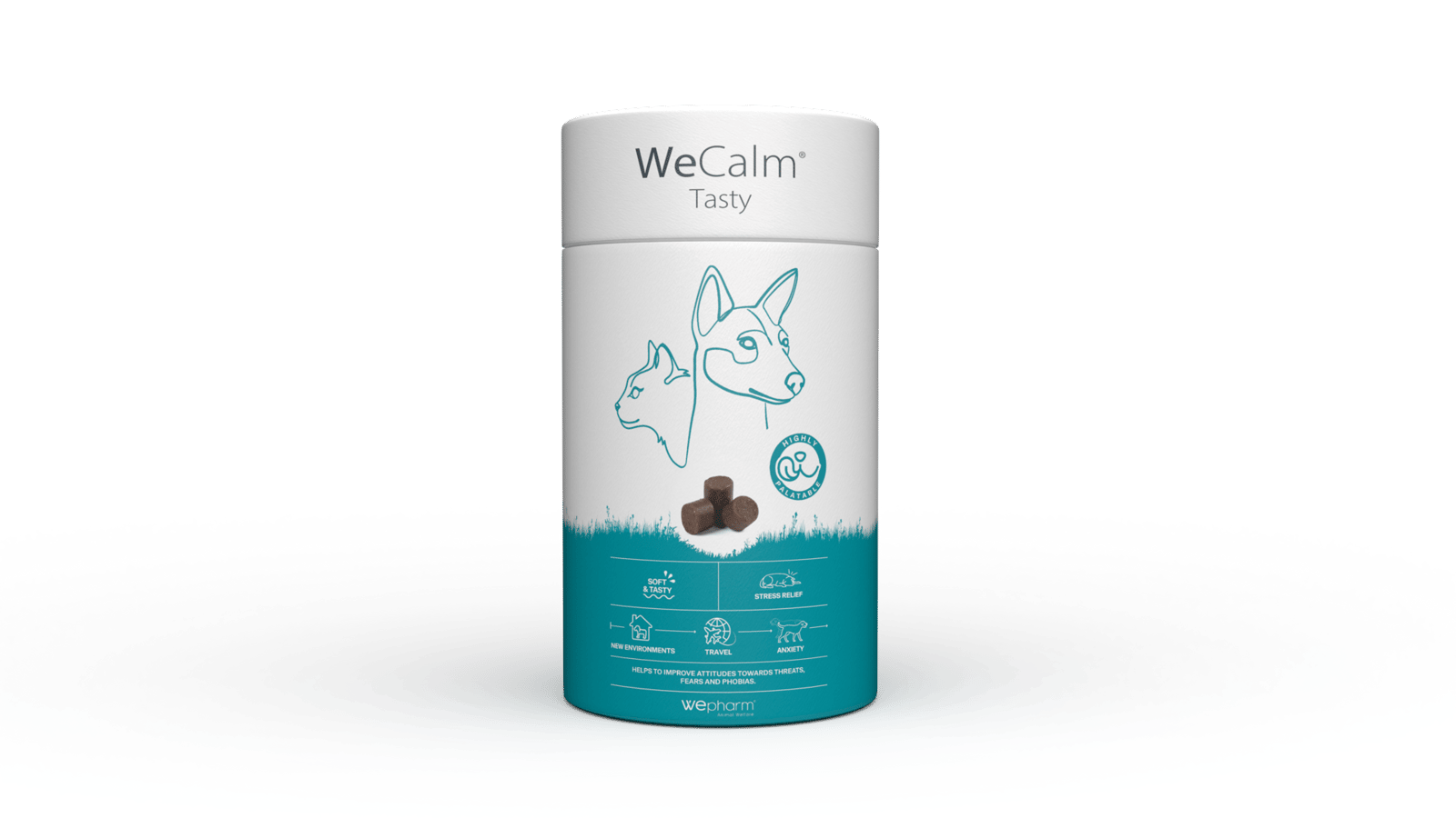 Wepharm WeCalm för hund och katt Tasty Soft-Chews 30st