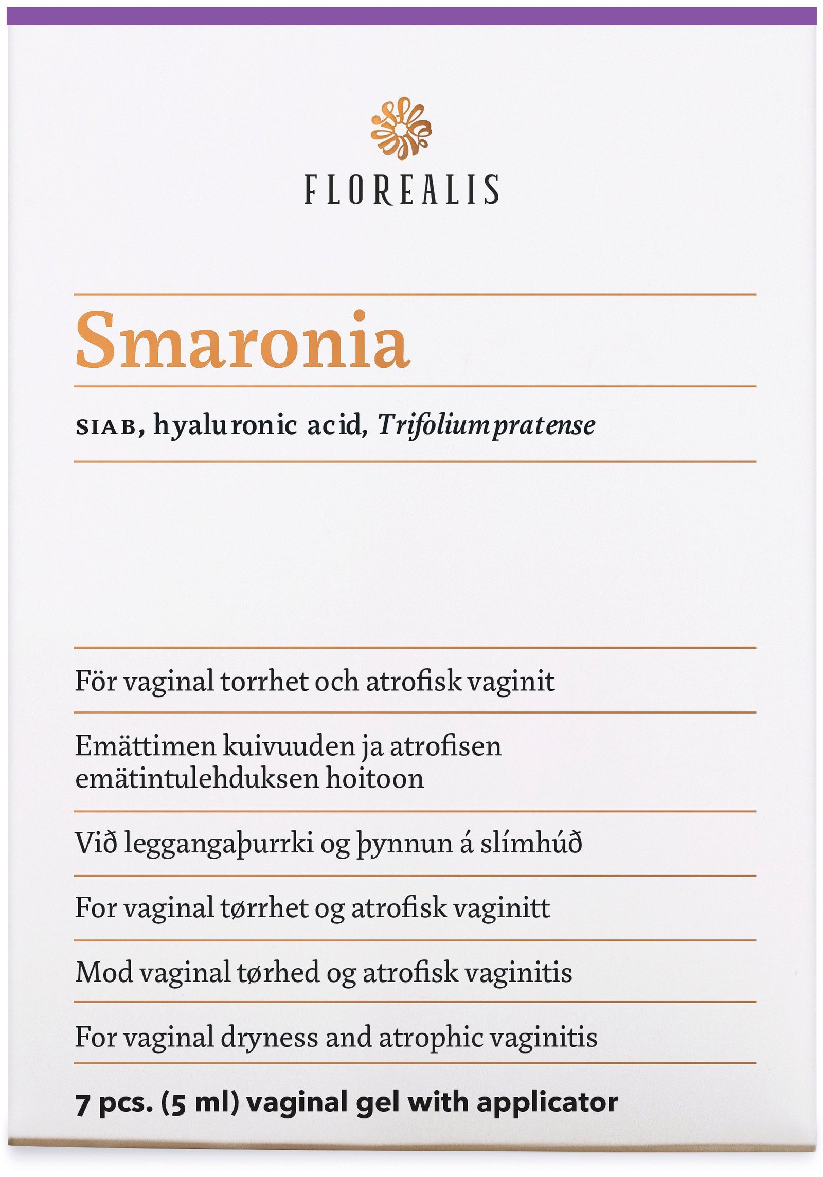 Smaronia Vaginal Gel 7 st