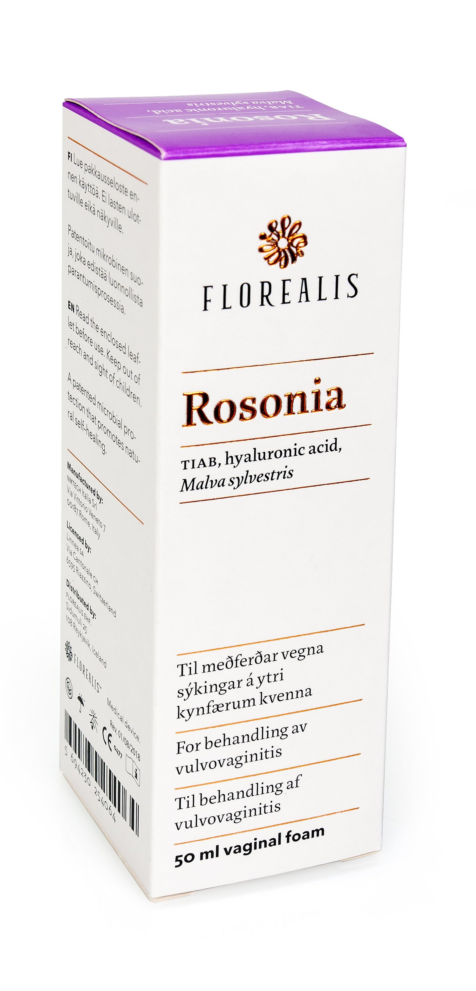Rosonia Vaginal Skum 50 ml