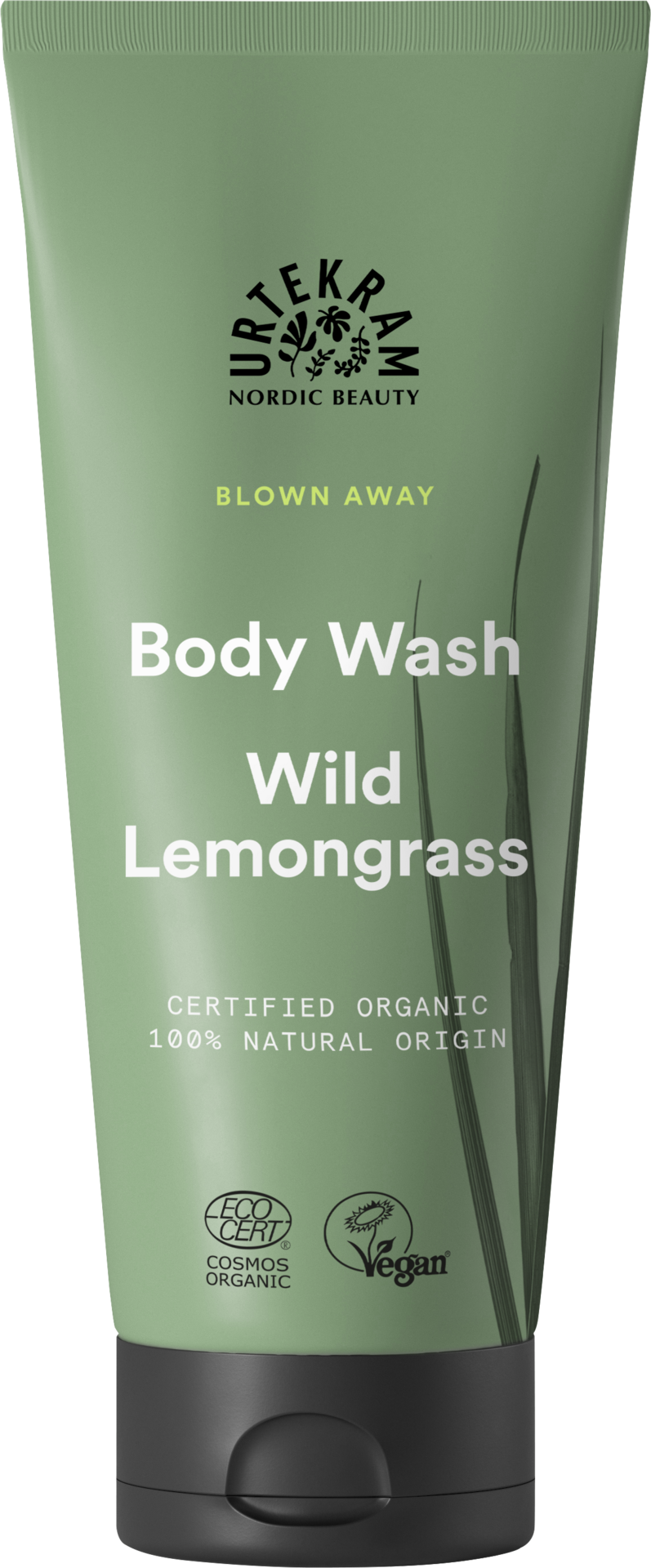 Urtekram Beauty Wild Lemongrass Body Wash 200 ml