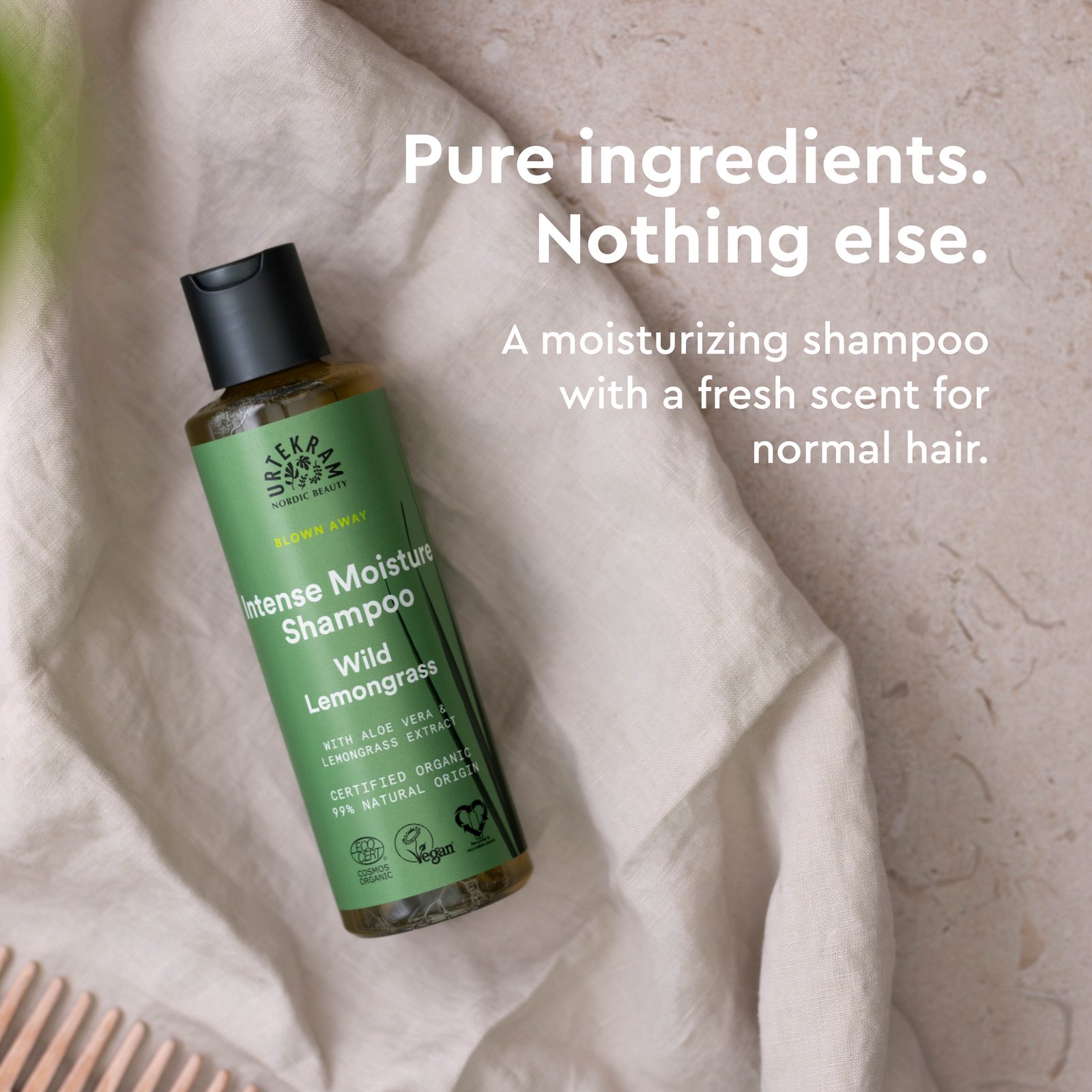 Urtekram Beauty Wild Lemongrass Shampoo 250 ml