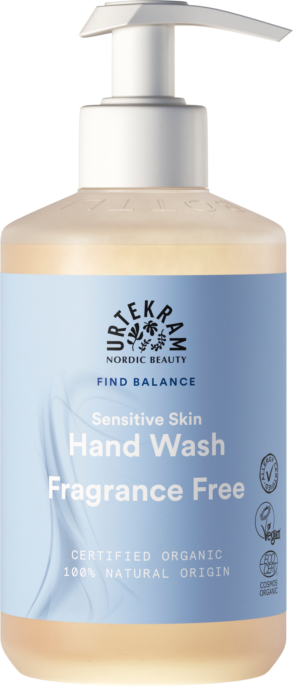 Urtekram Beauty Fragrance Free Hand Wash 300 ml