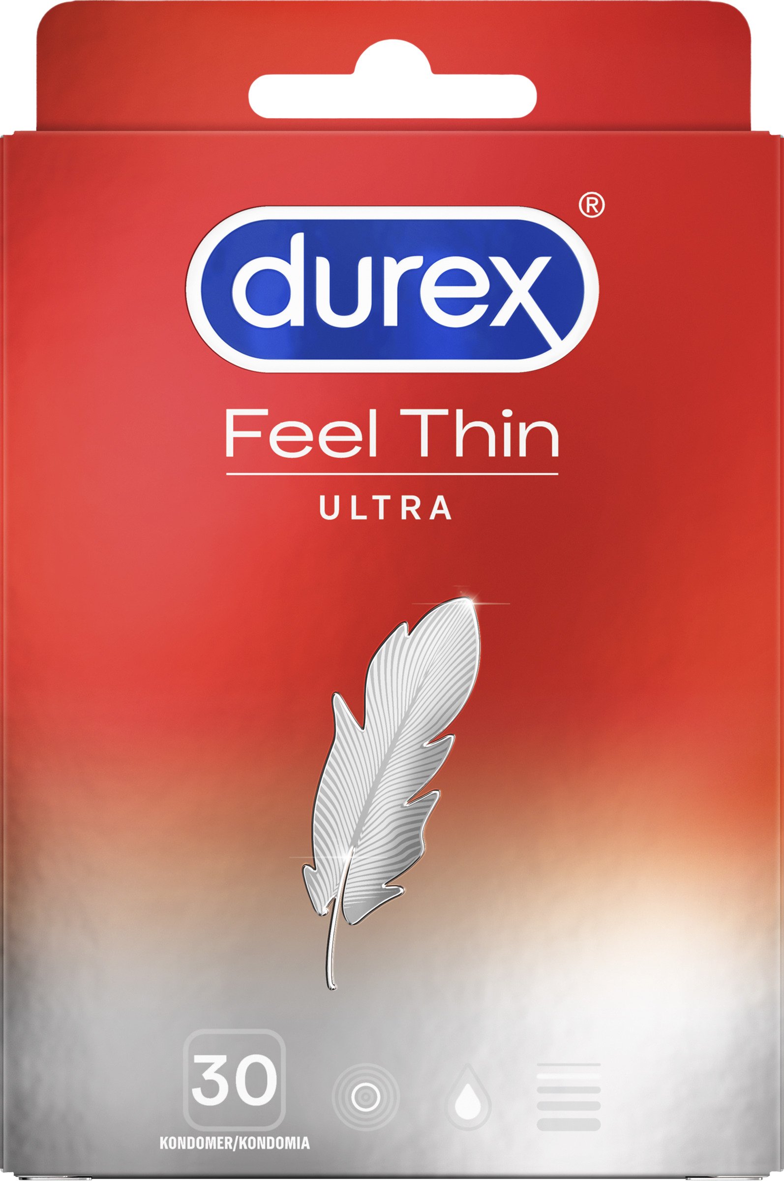 Durex Feel Thin Ultra Big Pack 30 st