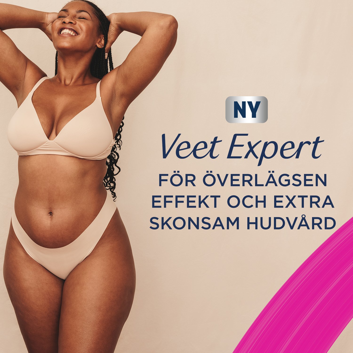 Veet Expert Vaxremsor Normal hud för bikini & armhåla 16 st