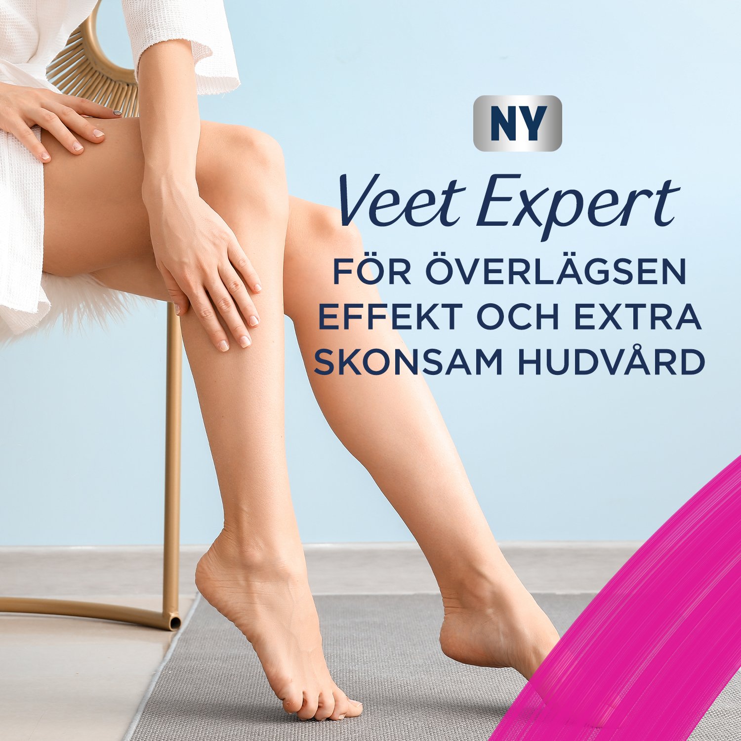 Veet Expert Vaxremsor Torr hud för ben & kropp 20 st