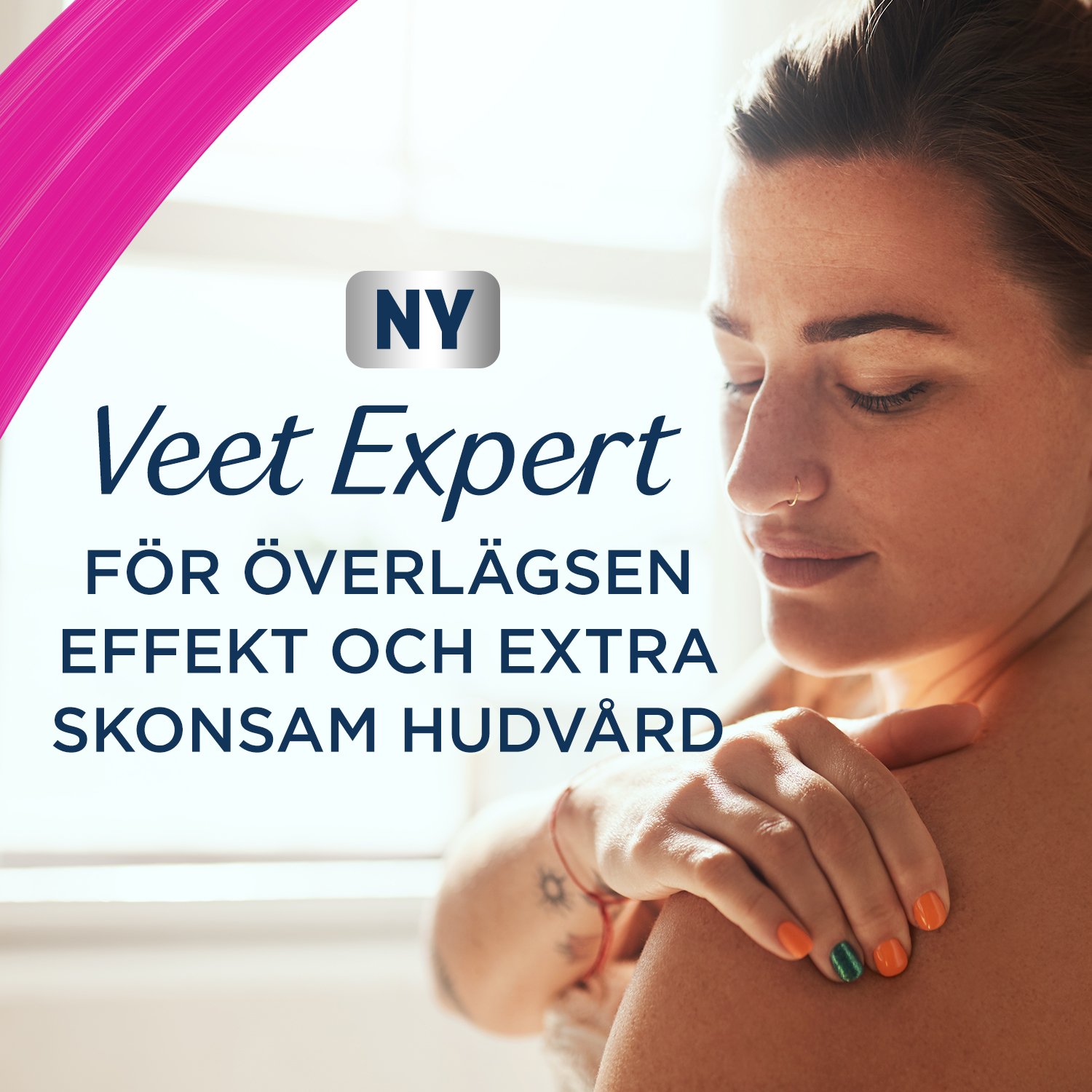 Veet Expert Vaxremsor Normal hud för ansikte 16 st