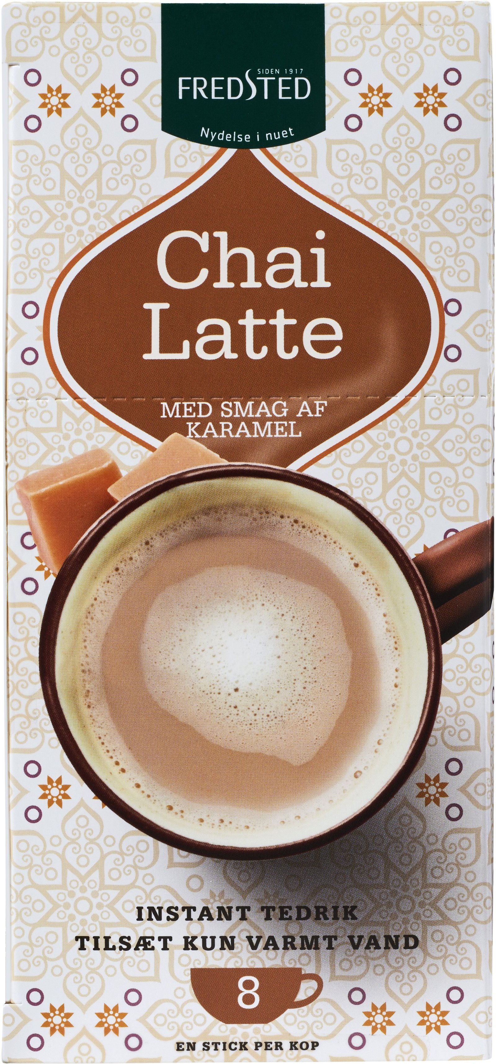 FREDSTED Chai Latte Karamell 8 st