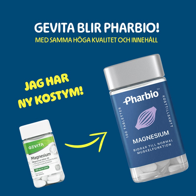Pharbio Magnesium 100 tabletter