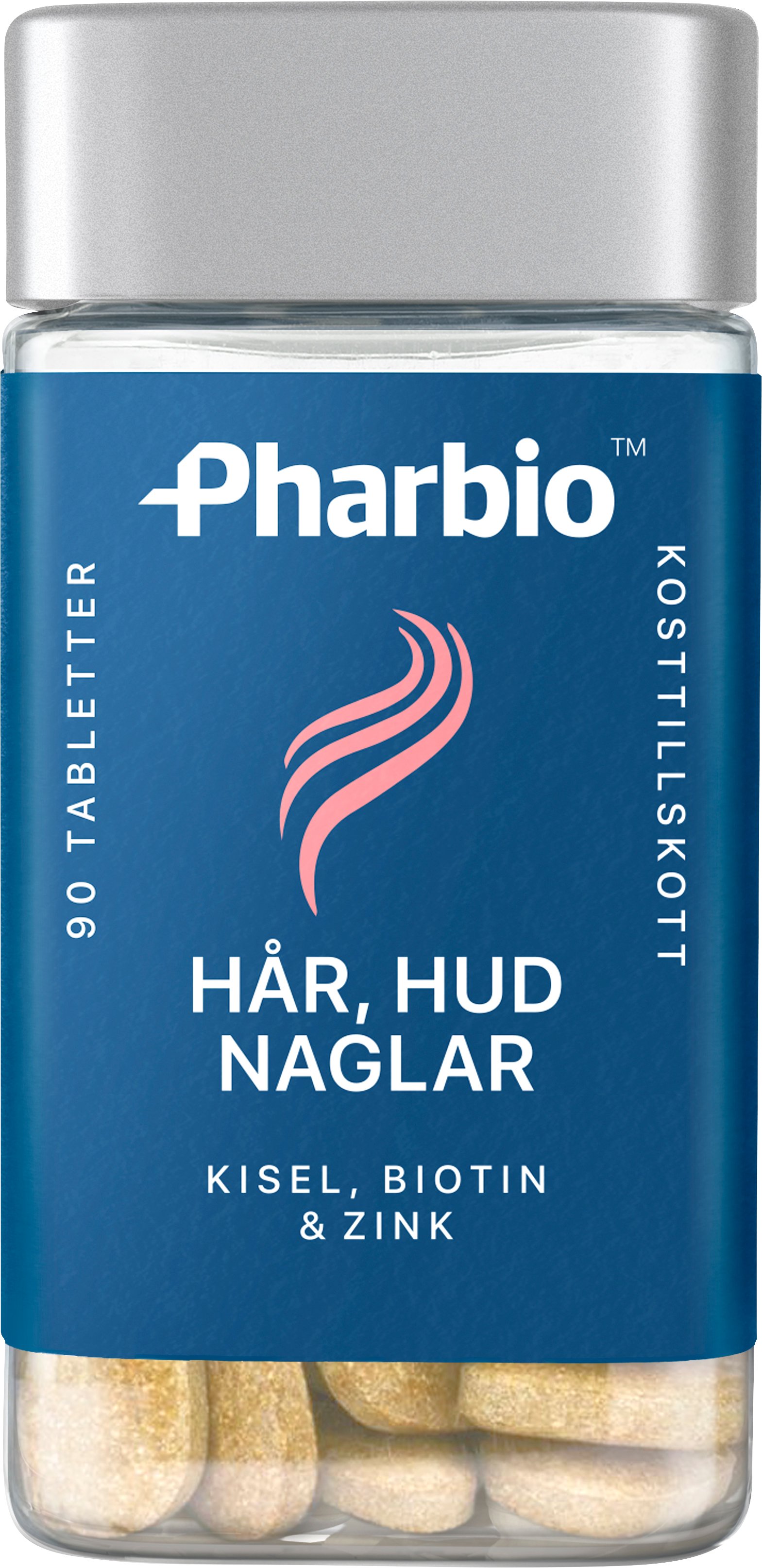 Pharbio Hår, Hud & Naglar 90 tabletter