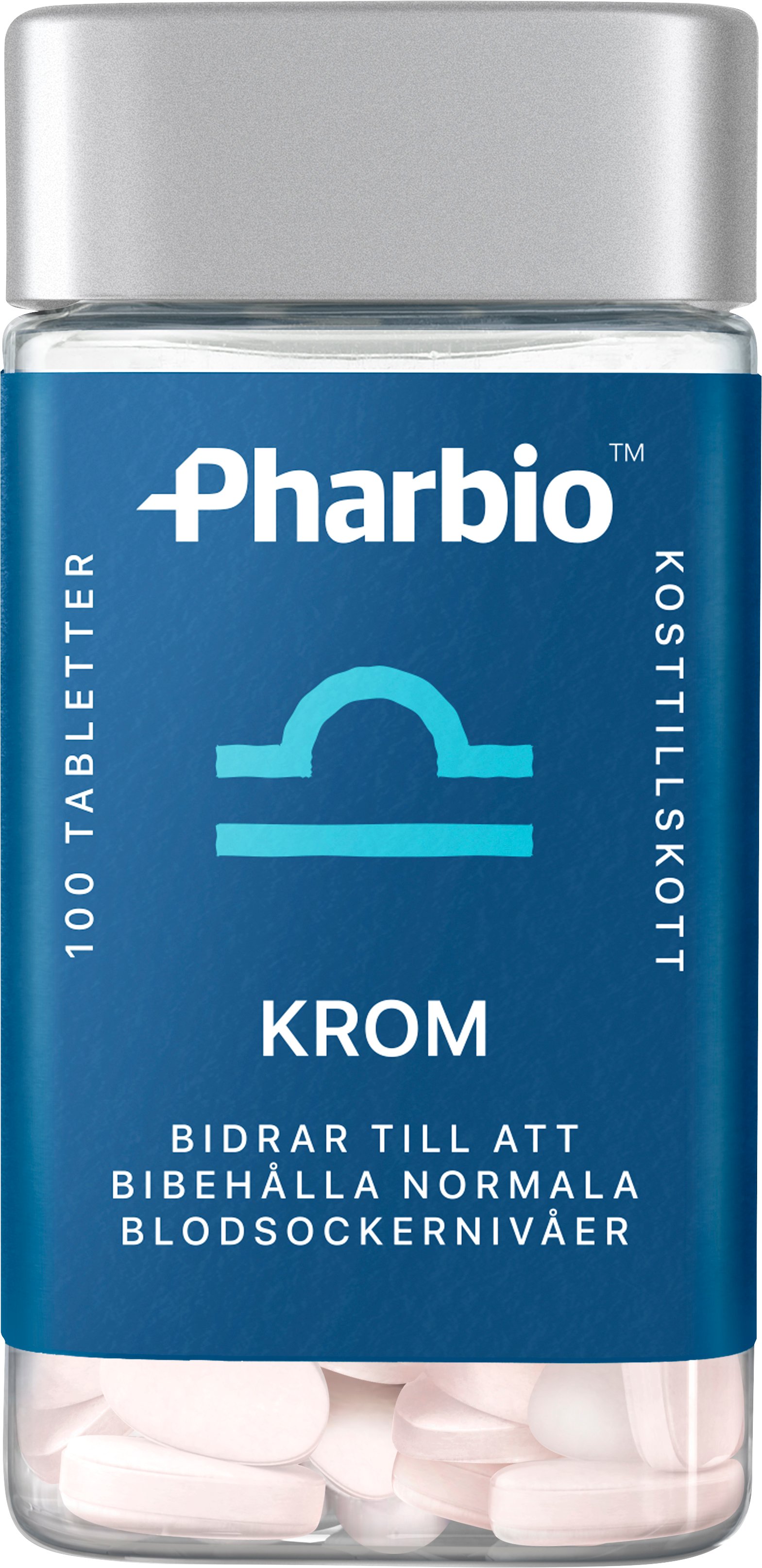 Pharbio Krom 100 tabletter