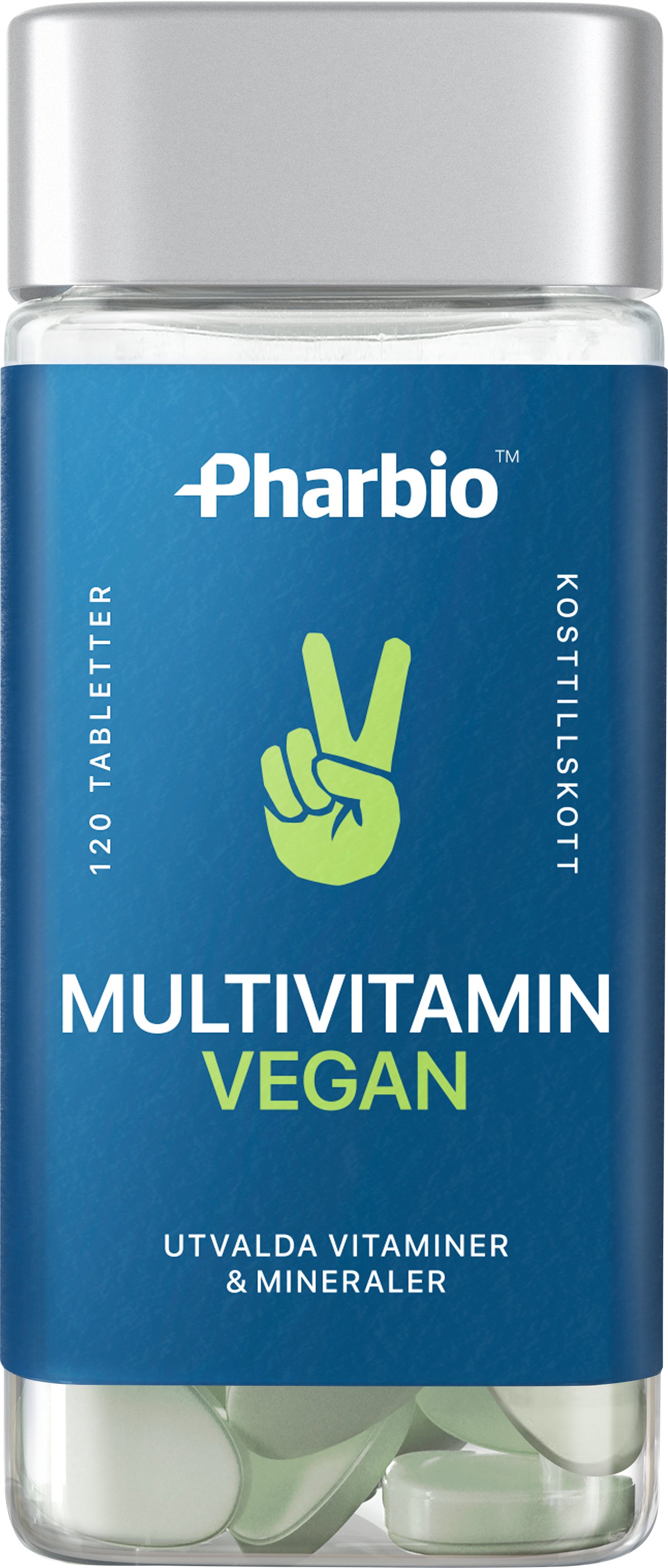 Pharbio Multivitamin Vegan 120 tabletter