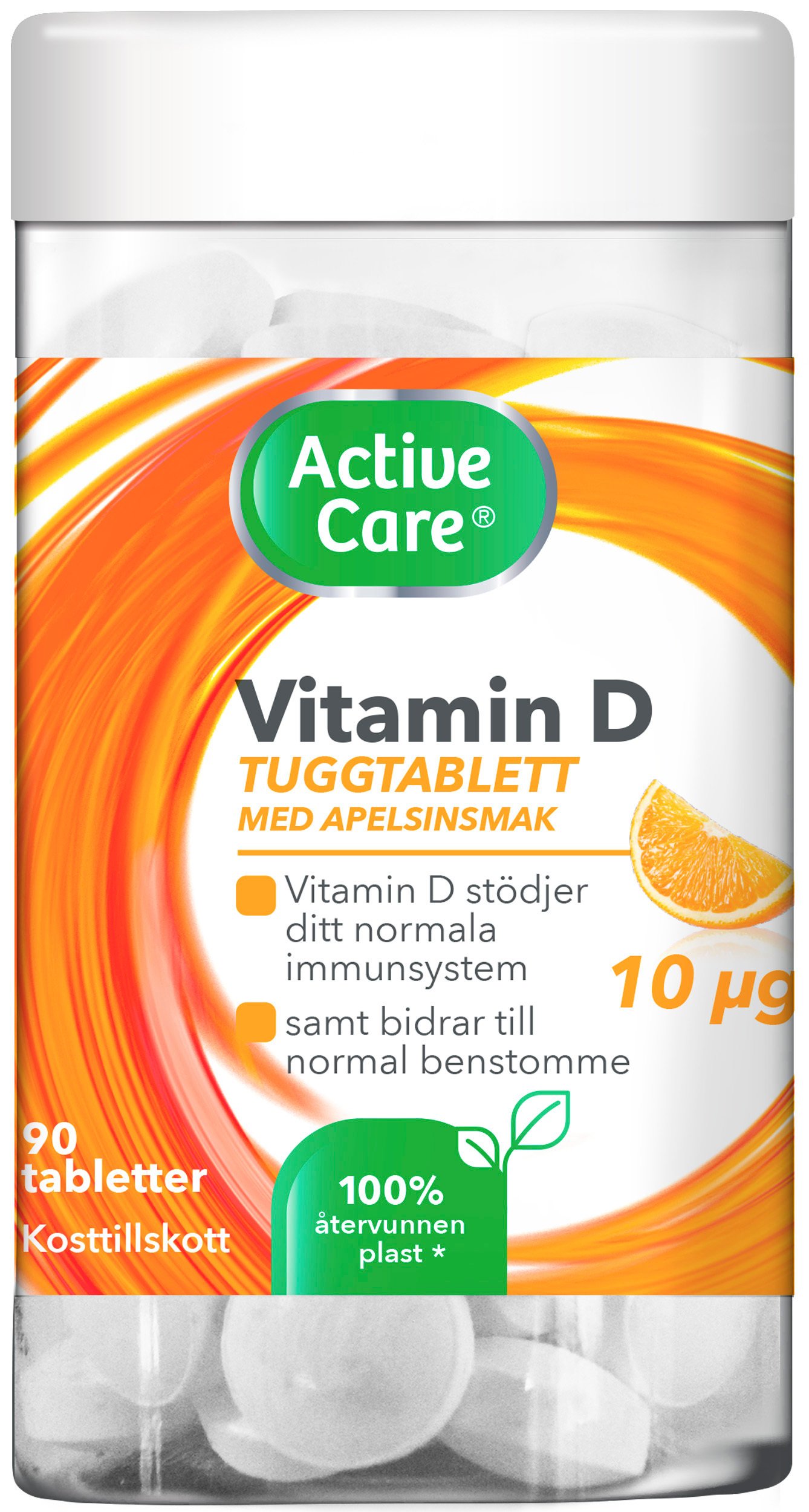 Active Care Vitamin D 90 tuggtabletter
