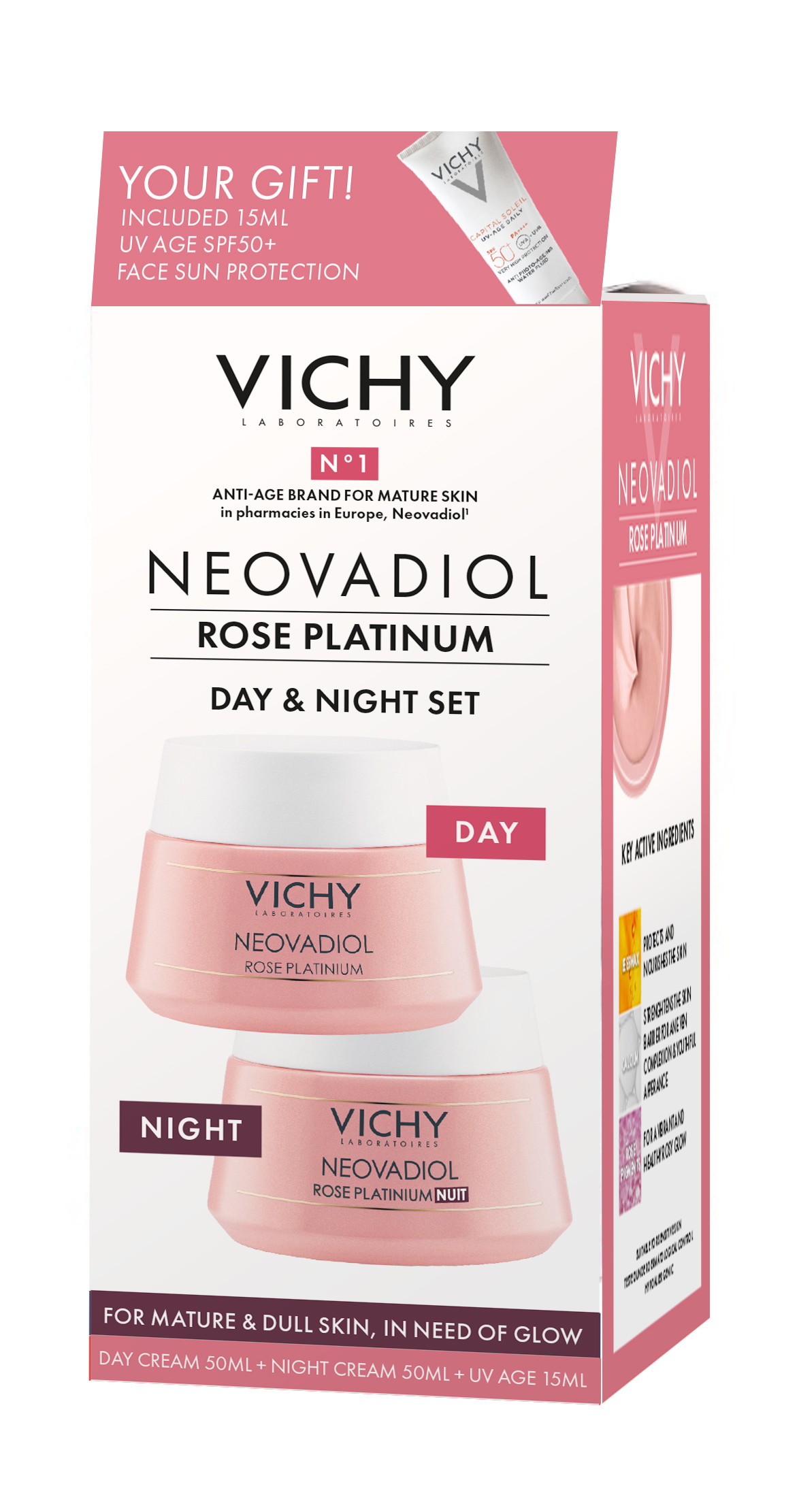 Vichy Neovadiol Rose Platinum Day & Night set