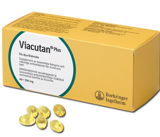 Viacutan Plus Kapslar 550 mg 40 st