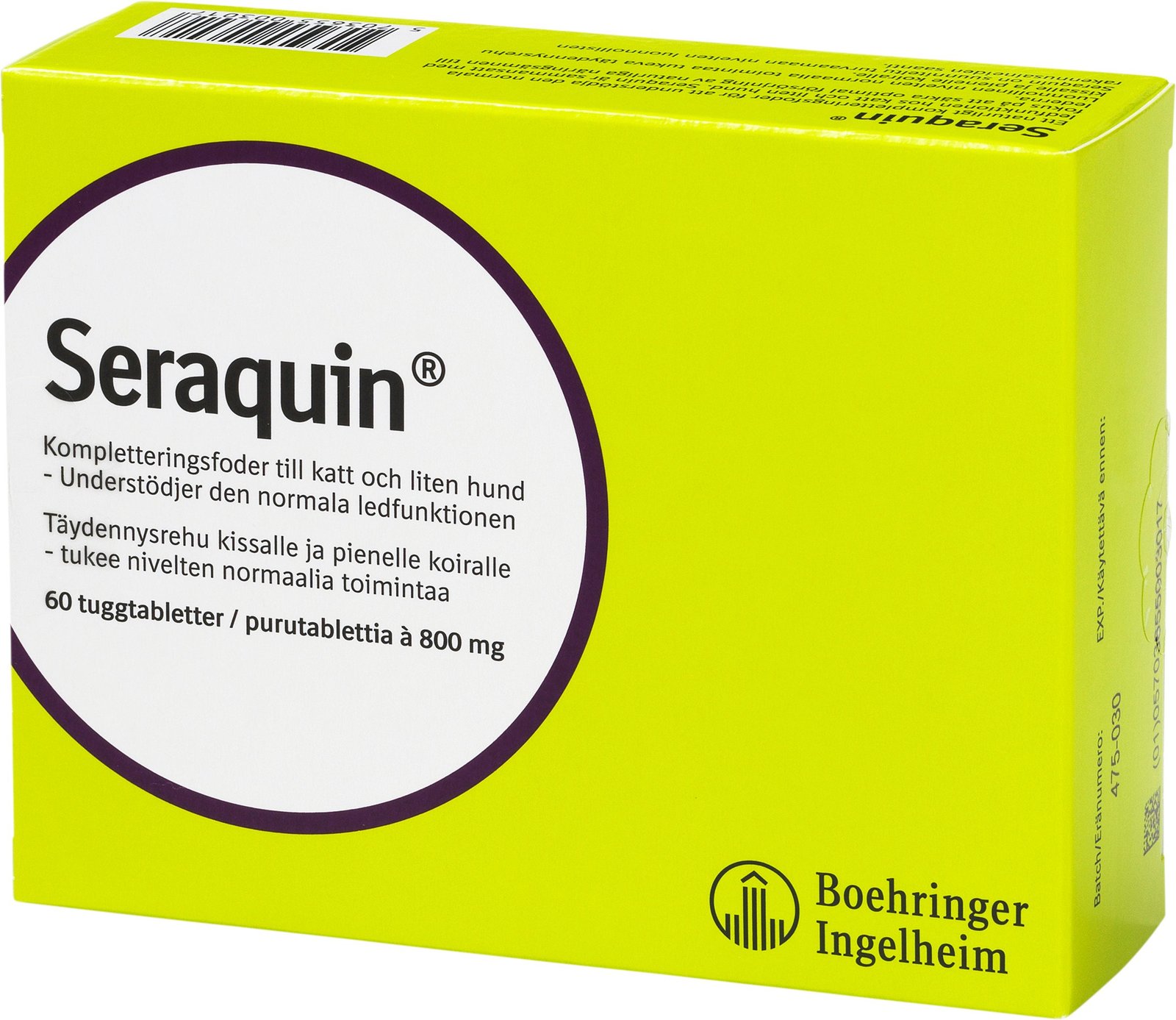 Seraquin Tabletter 800 mg 60 st