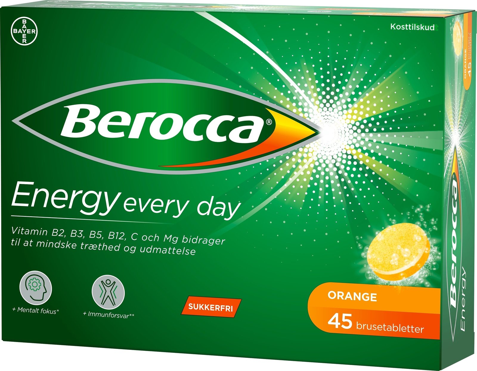 Berocca Energy Orange 45 brustabletter