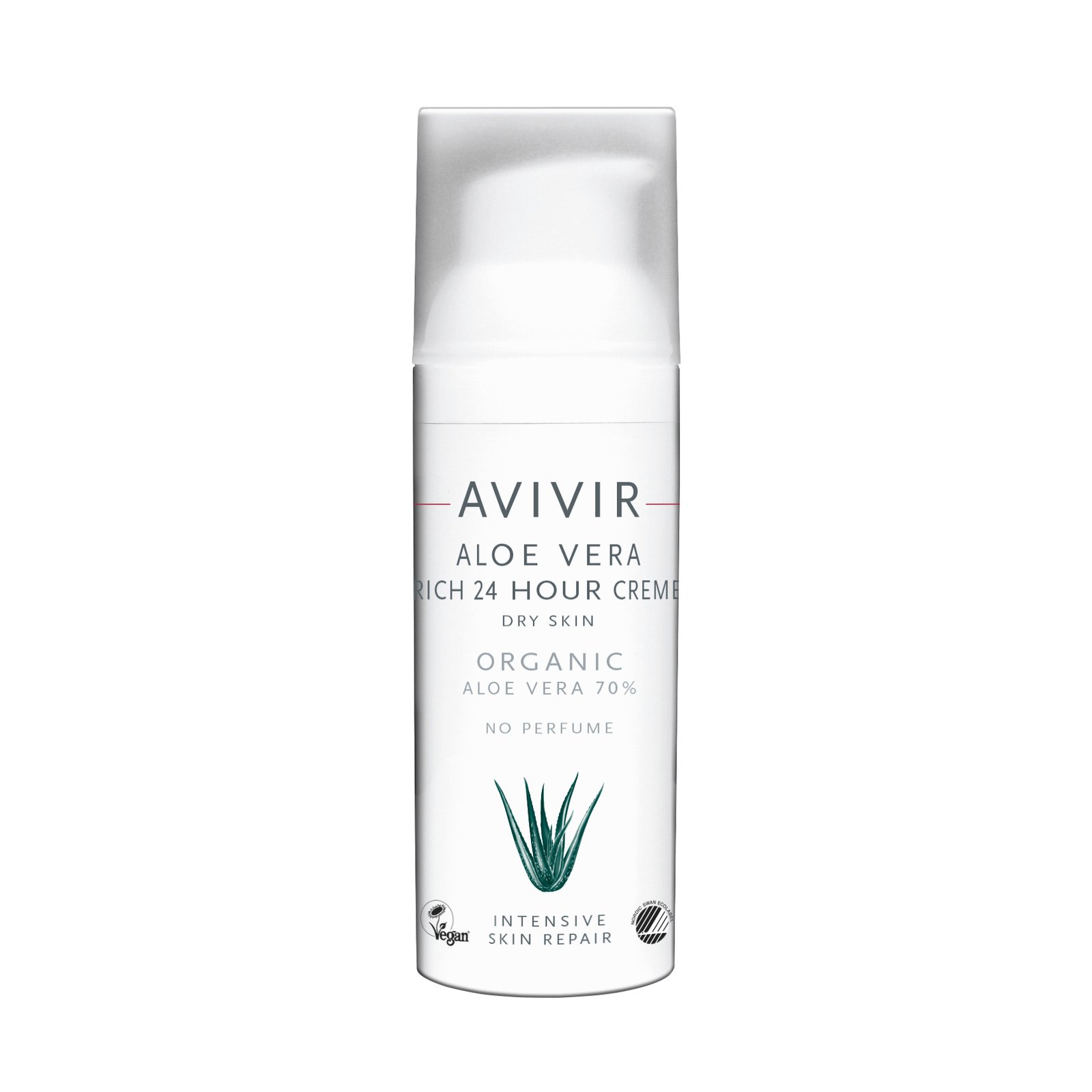 Avivir Aloe Vera Rich 24 Hour Cream Dry Skin 50 ml