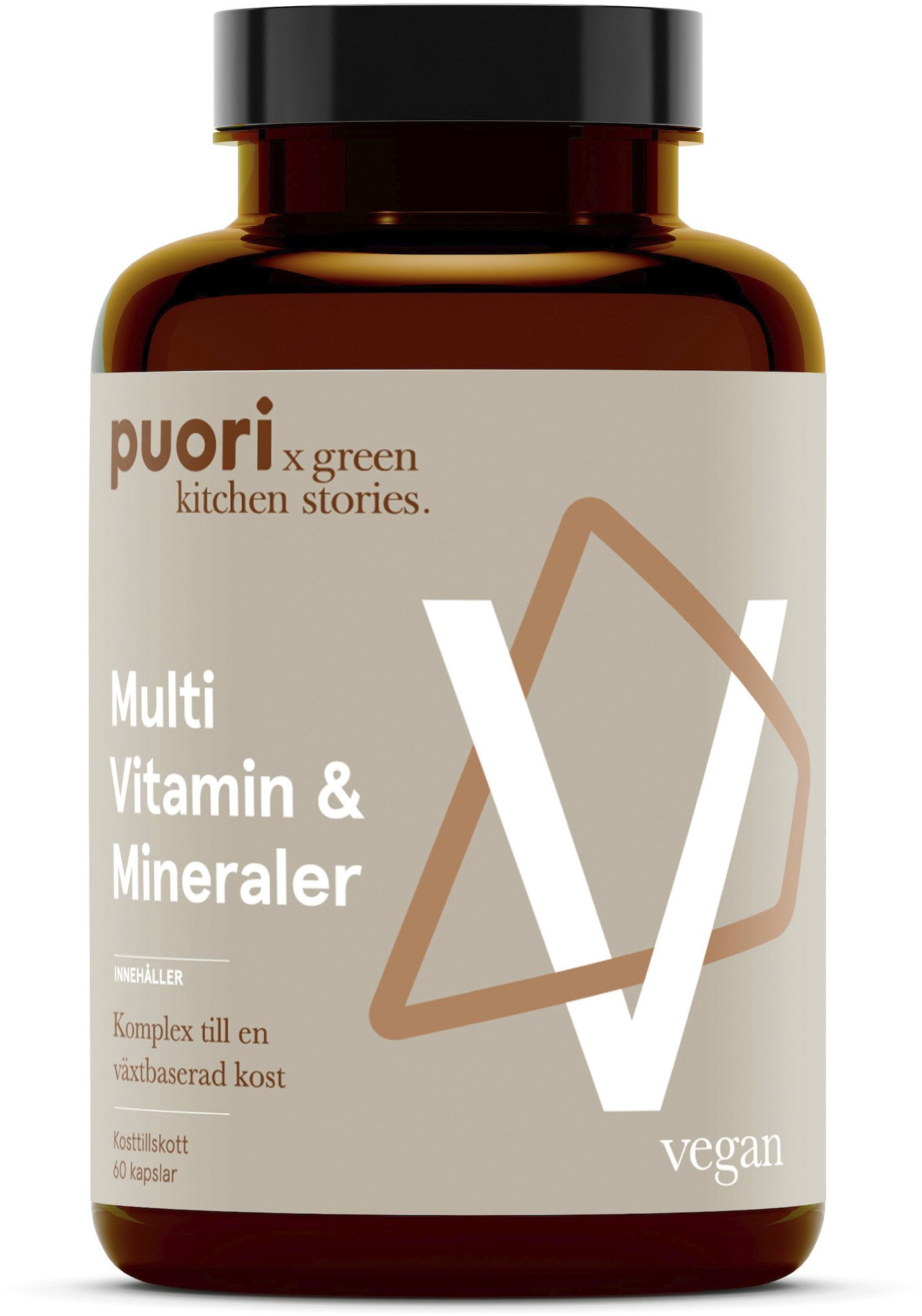 Puori V Multi Vitamin & Mineraler 60 kapslar