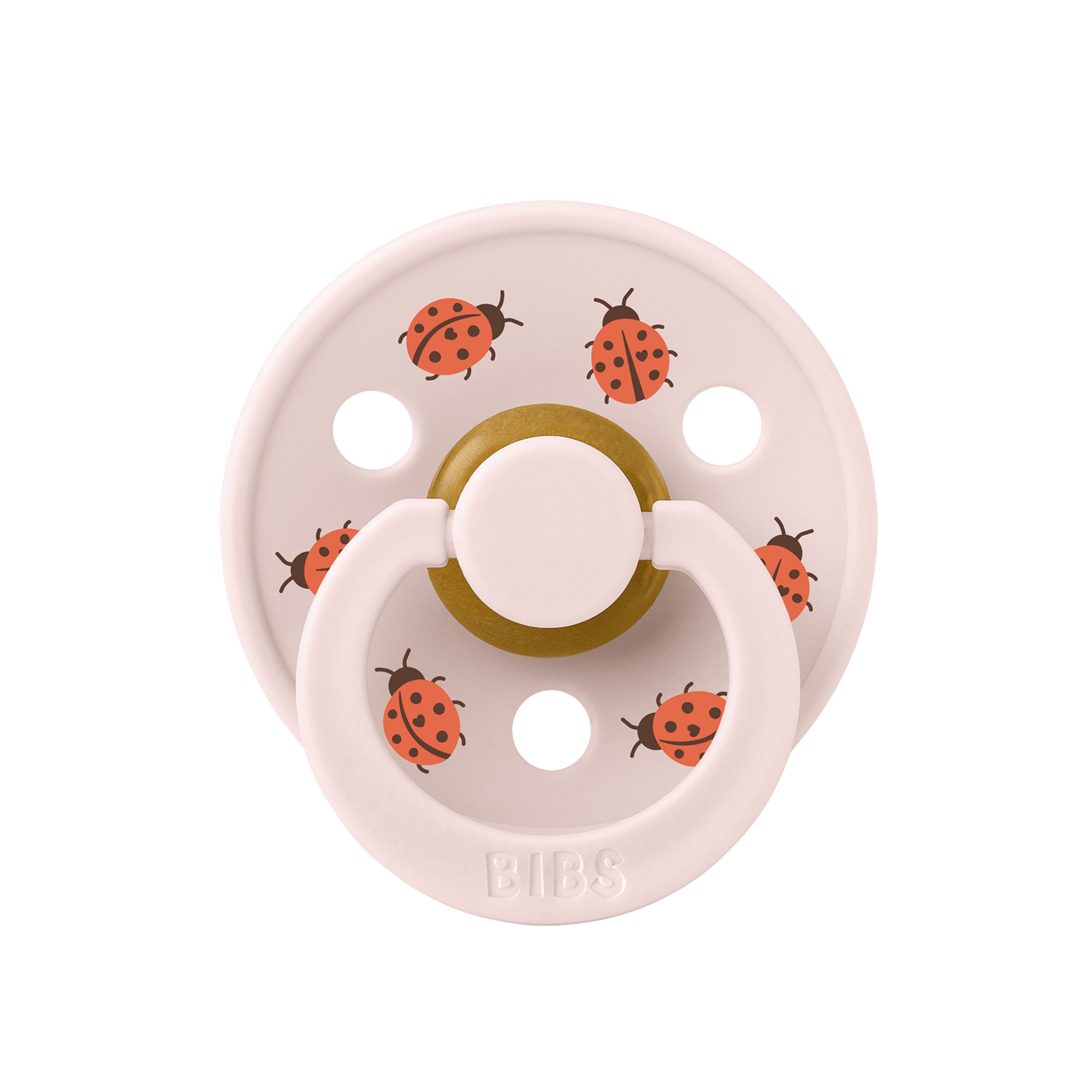 BIBS Studio Colour Ladybug Friends Latex 0+ månader Size 1 Petal