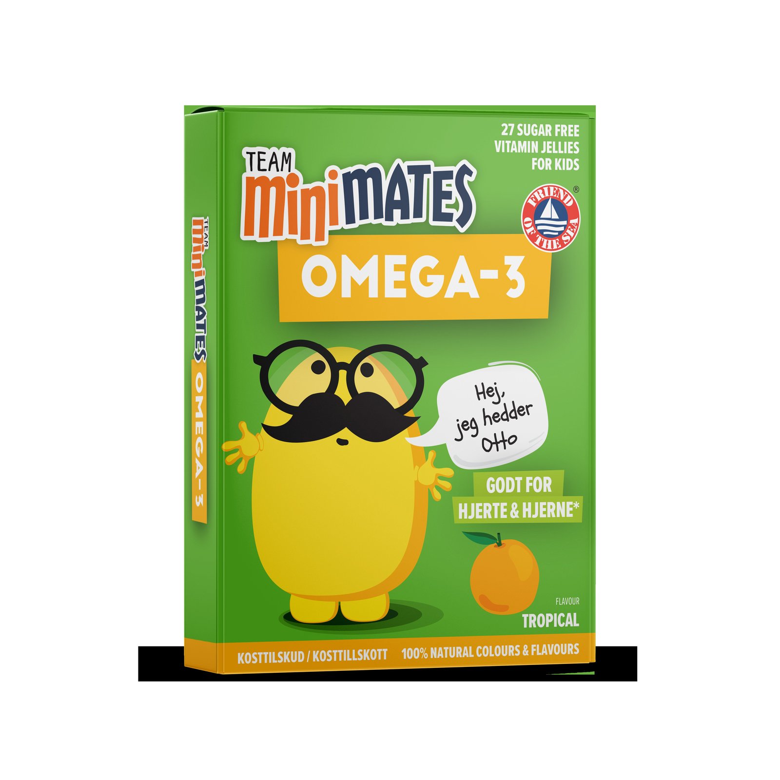Team MiniMates Omega-3 Tropisk 27 tuggtabletter