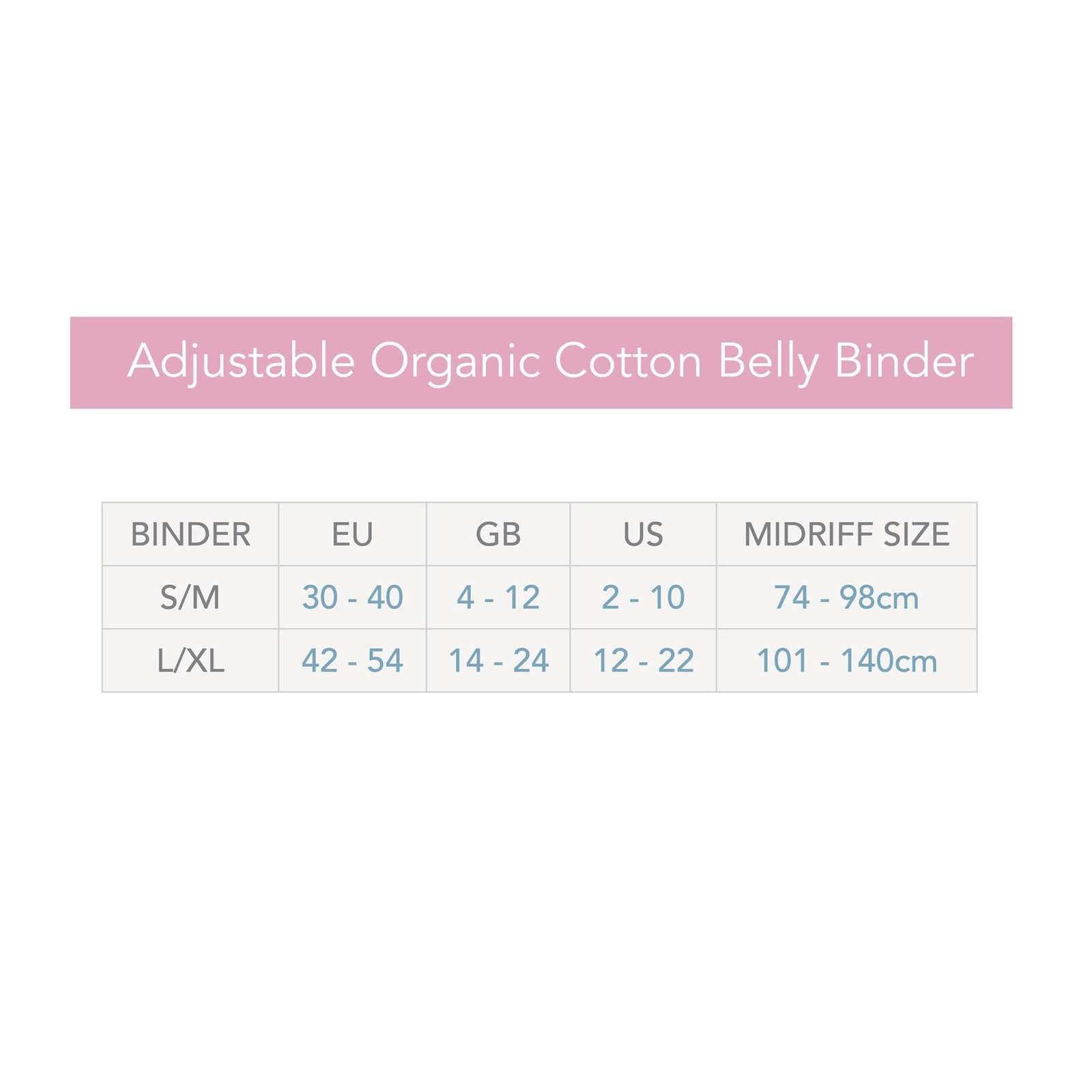 Carriwell Belly Binder Natur S/M