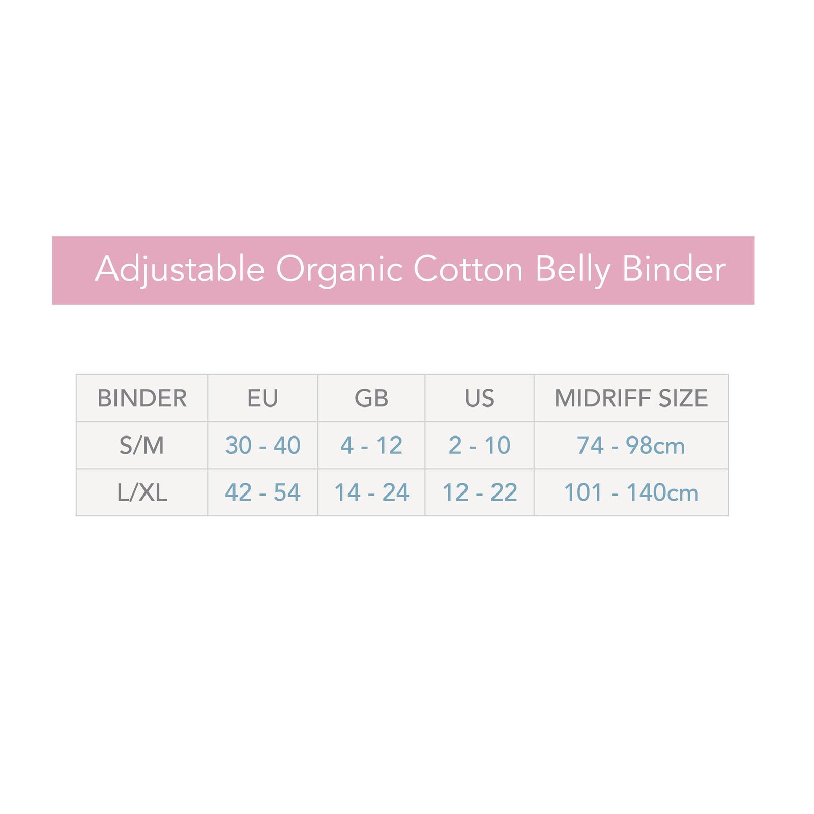 Carriwell Belly Binder Natur L/XL