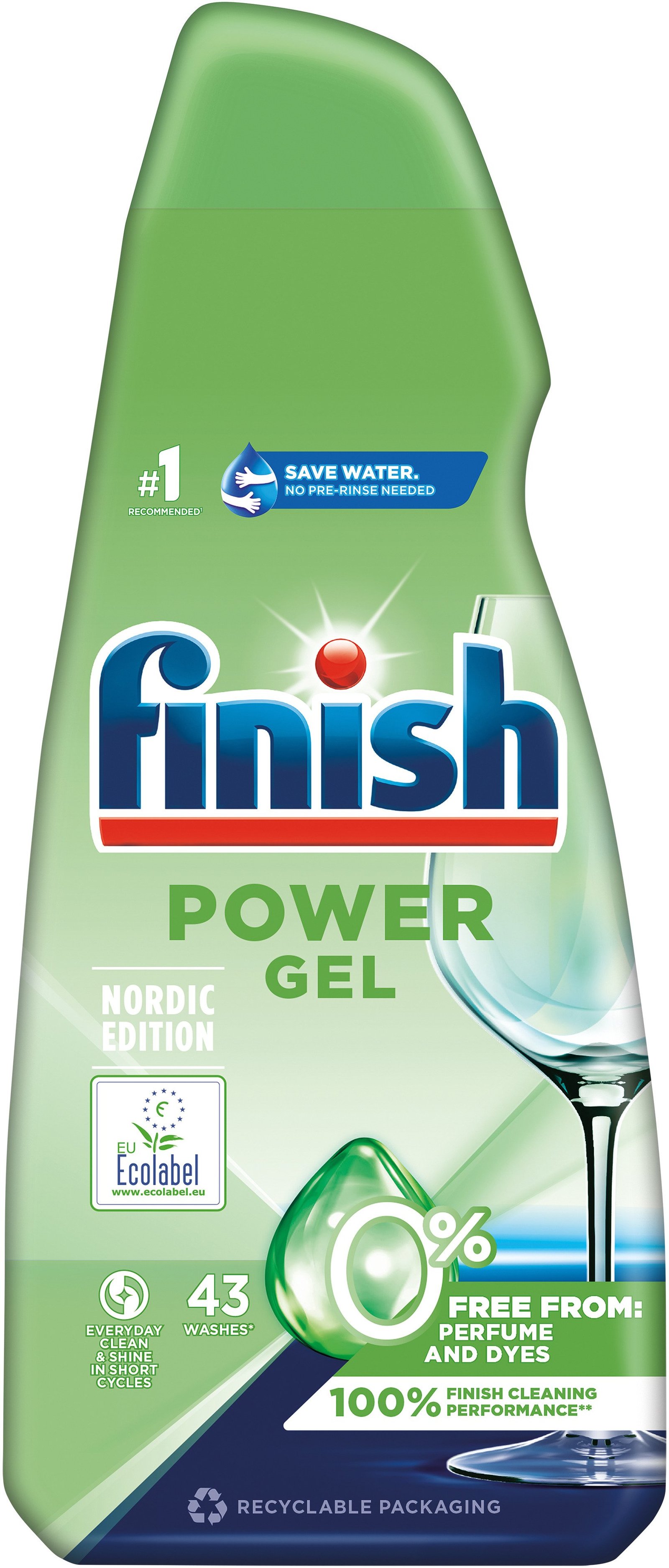 finish Power Gel 0% Maskindisk 650 ml