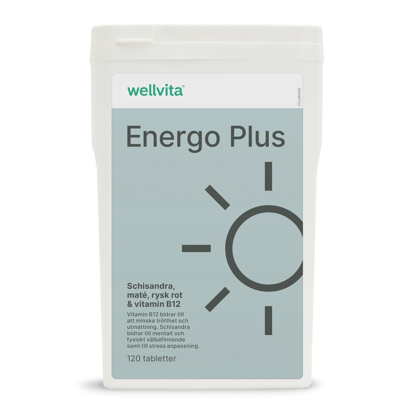 Wellvita Energo Plus 120 tabletter