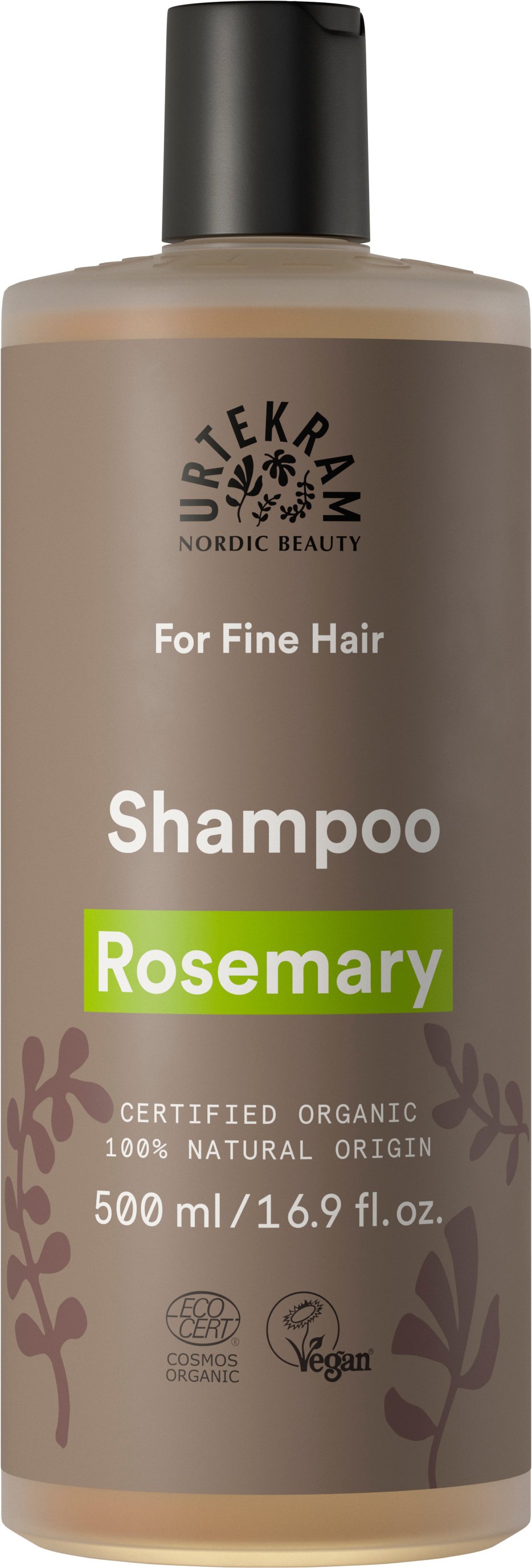 Urtekram Beauty Rosemary Shampoo Fine Hair 500 ml