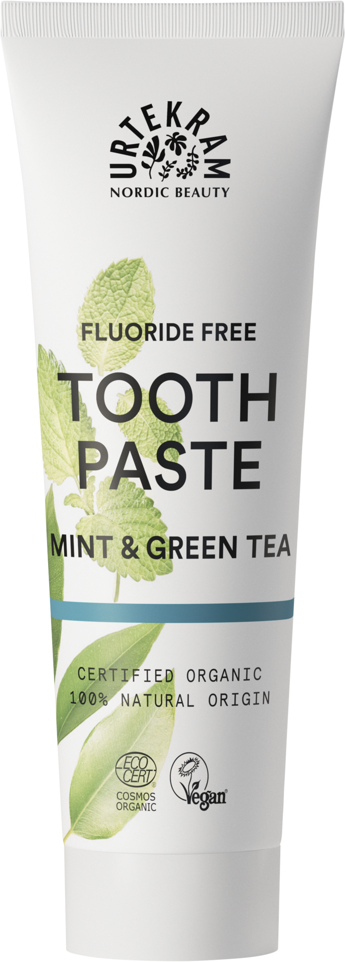 Urtekram Beauty Mint & Green Tea Toothpaste Organic 75 ml