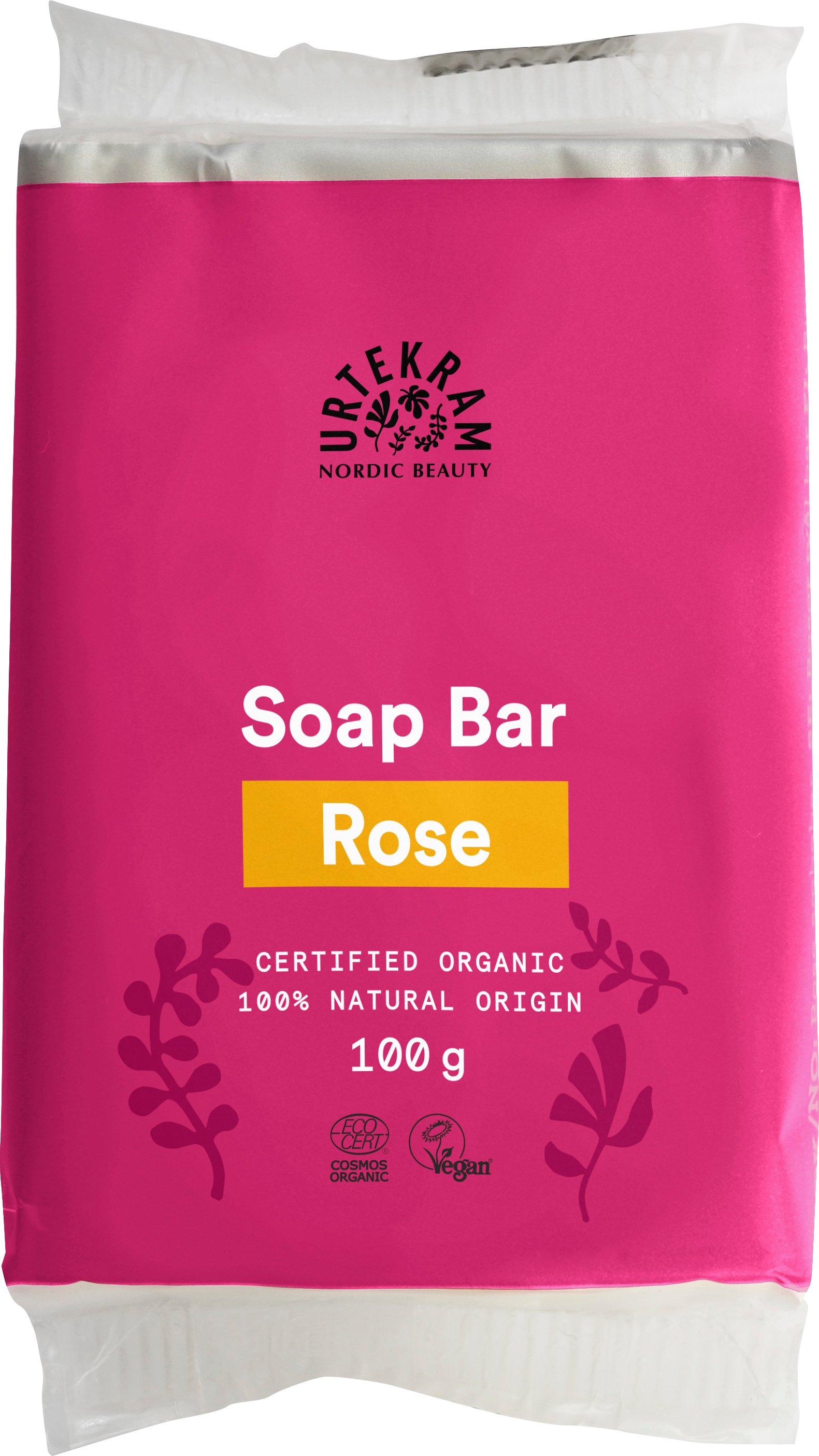 Urtekram Beauty Rose Soap Bar 100 g