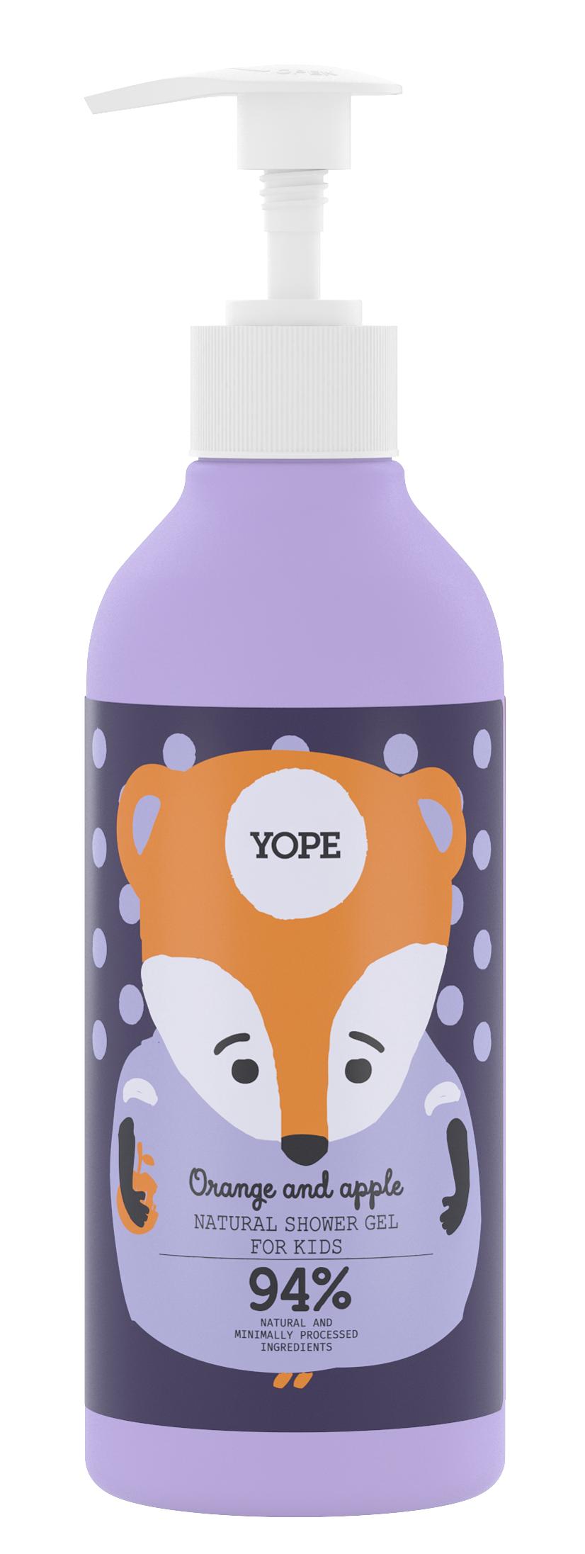 YOPE Shower Gel Kids Orange & Apple 400 ml