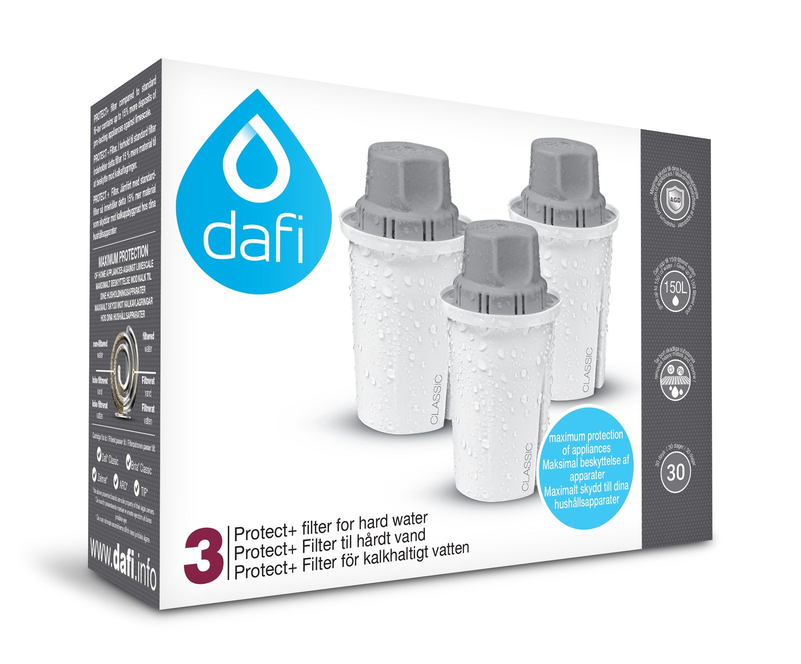 Dafi Protect Filterpatroner 3-pack