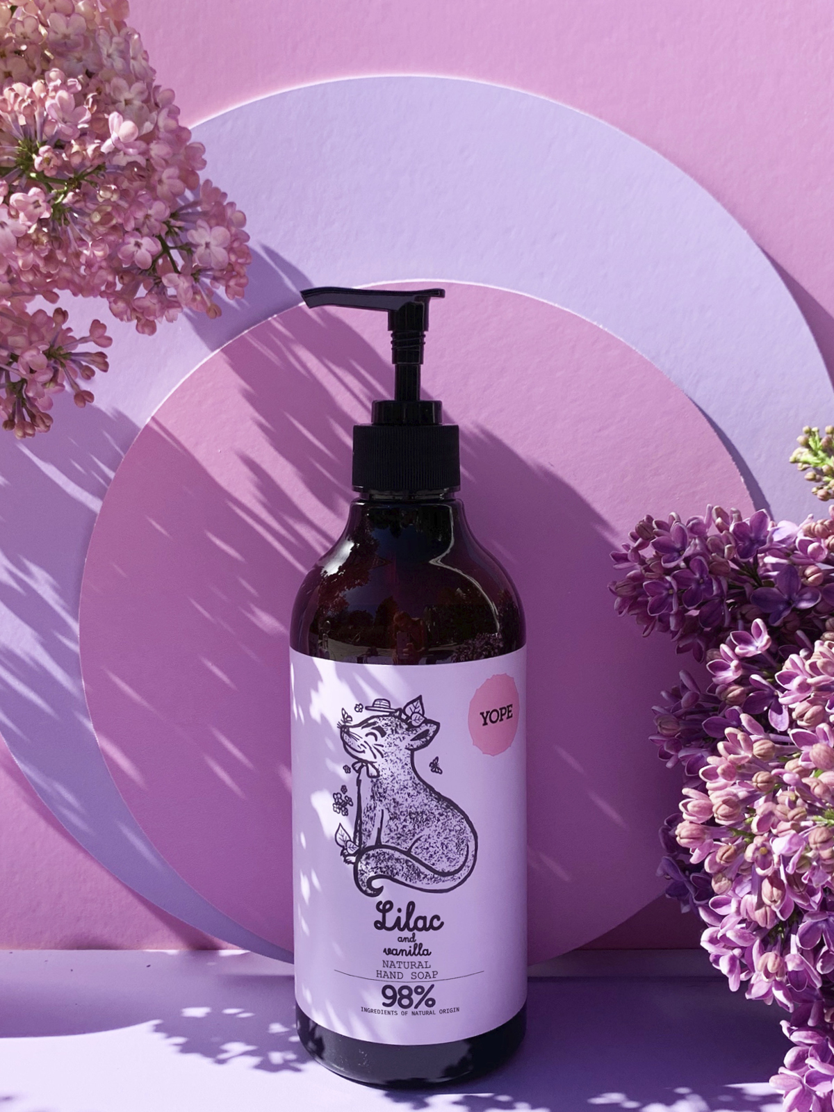 YOPE Hand Soap Lilac & Vanilla 500 ml