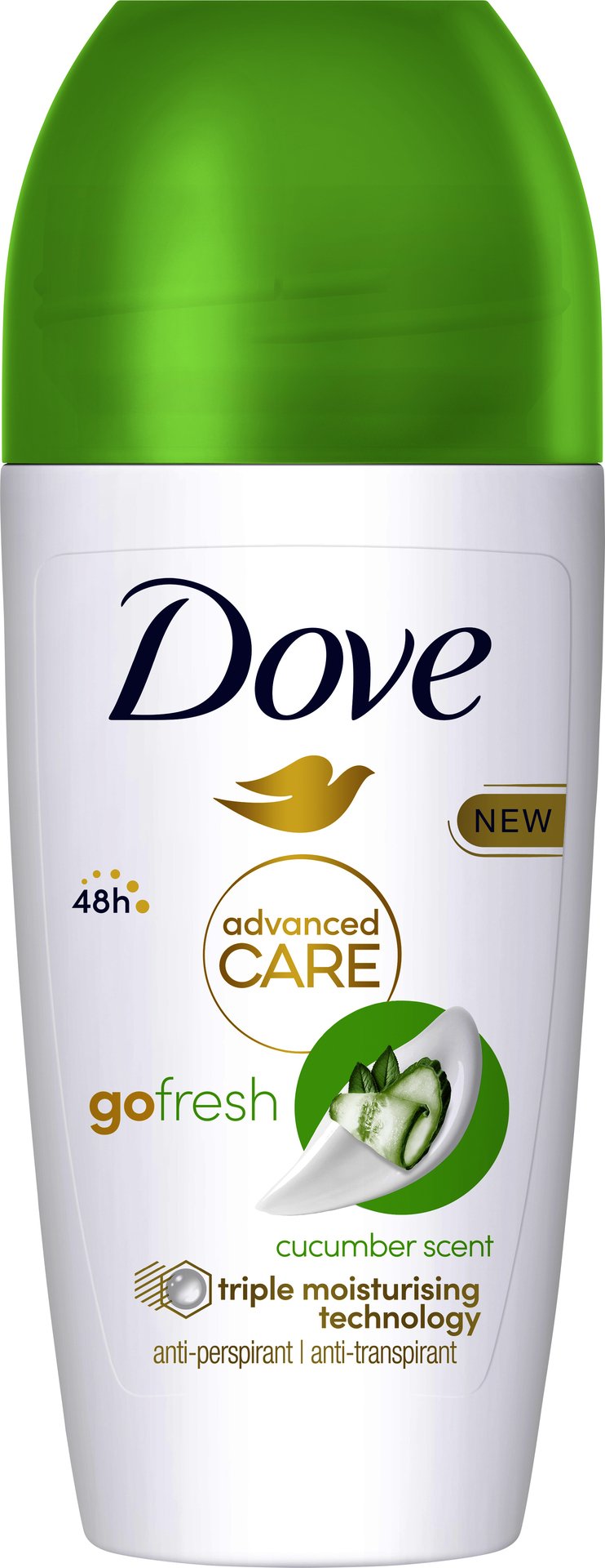 Dove 72h Advanced Care Cucumber Antiperspirant Deo Roll-On 50 ml