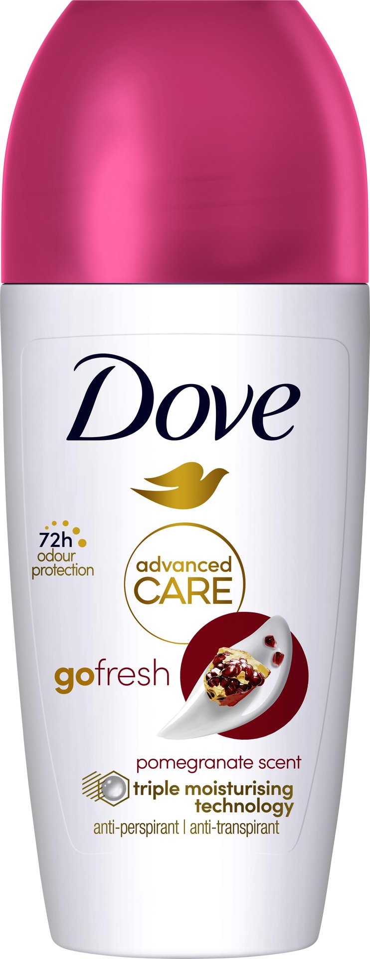 Dove 72h Advanced Care Pomegranate Antiperspirant Deo Roll-On 50 ml