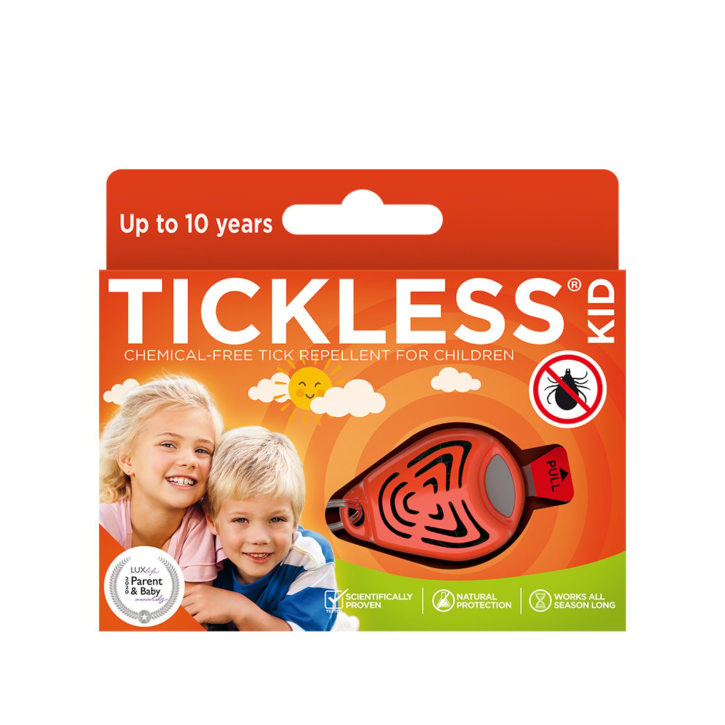 TICKLESS Kid Fästingskydd Orange 1 st